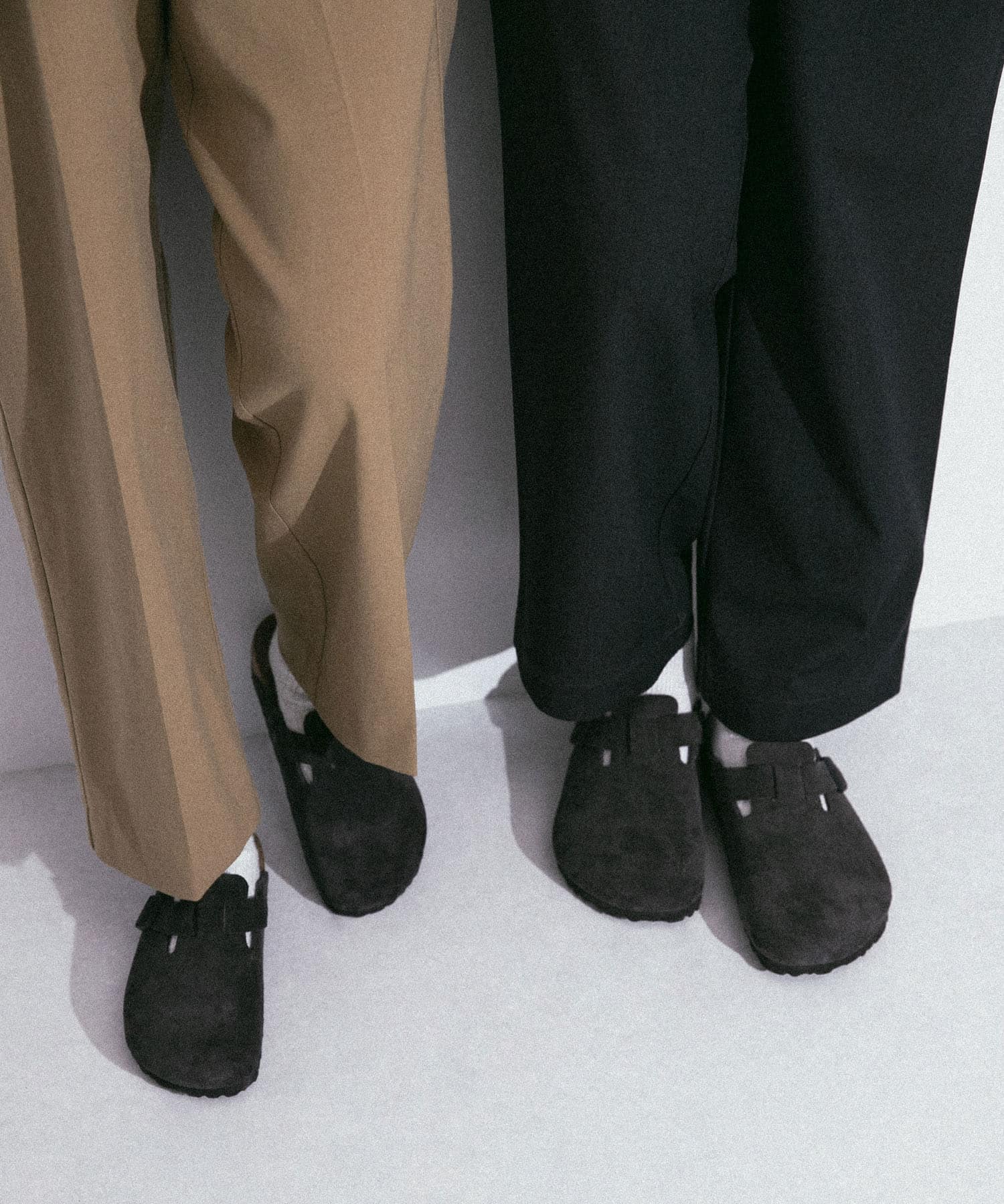 BIRKENSTOCK Exclusive Boston(Regular)(39 VELVETGREY): シューズ