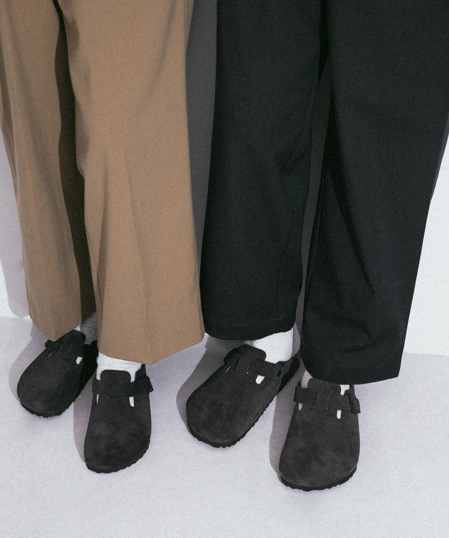 BIRKENSTOCK Exclusive Boston(Regular)(39 VELVETGREY): シューズ