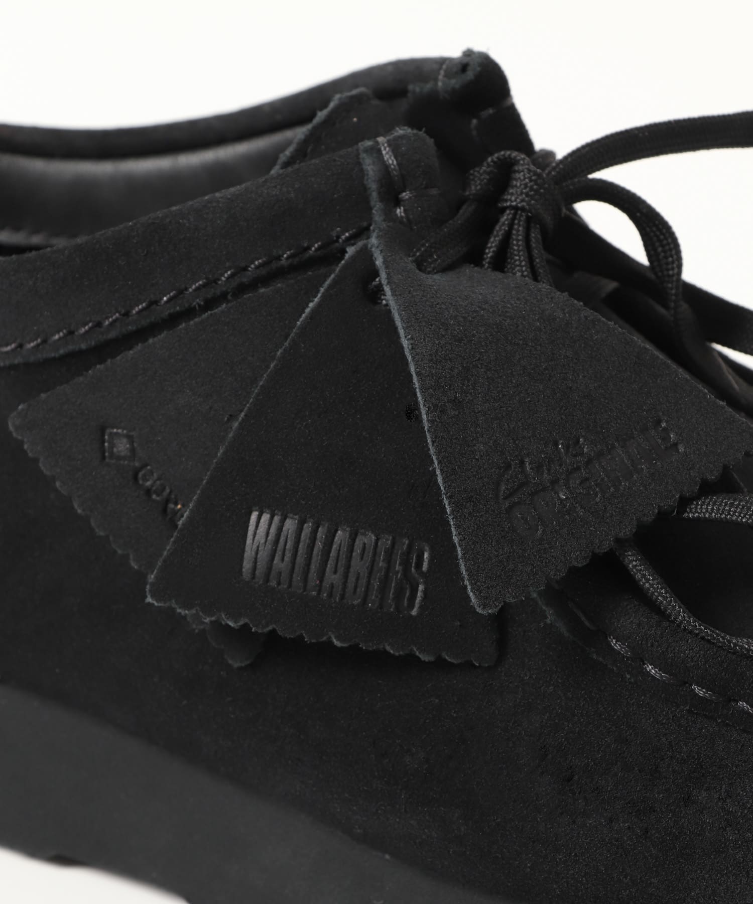 Clarks　WallabeeGTX Black Sde 6.5