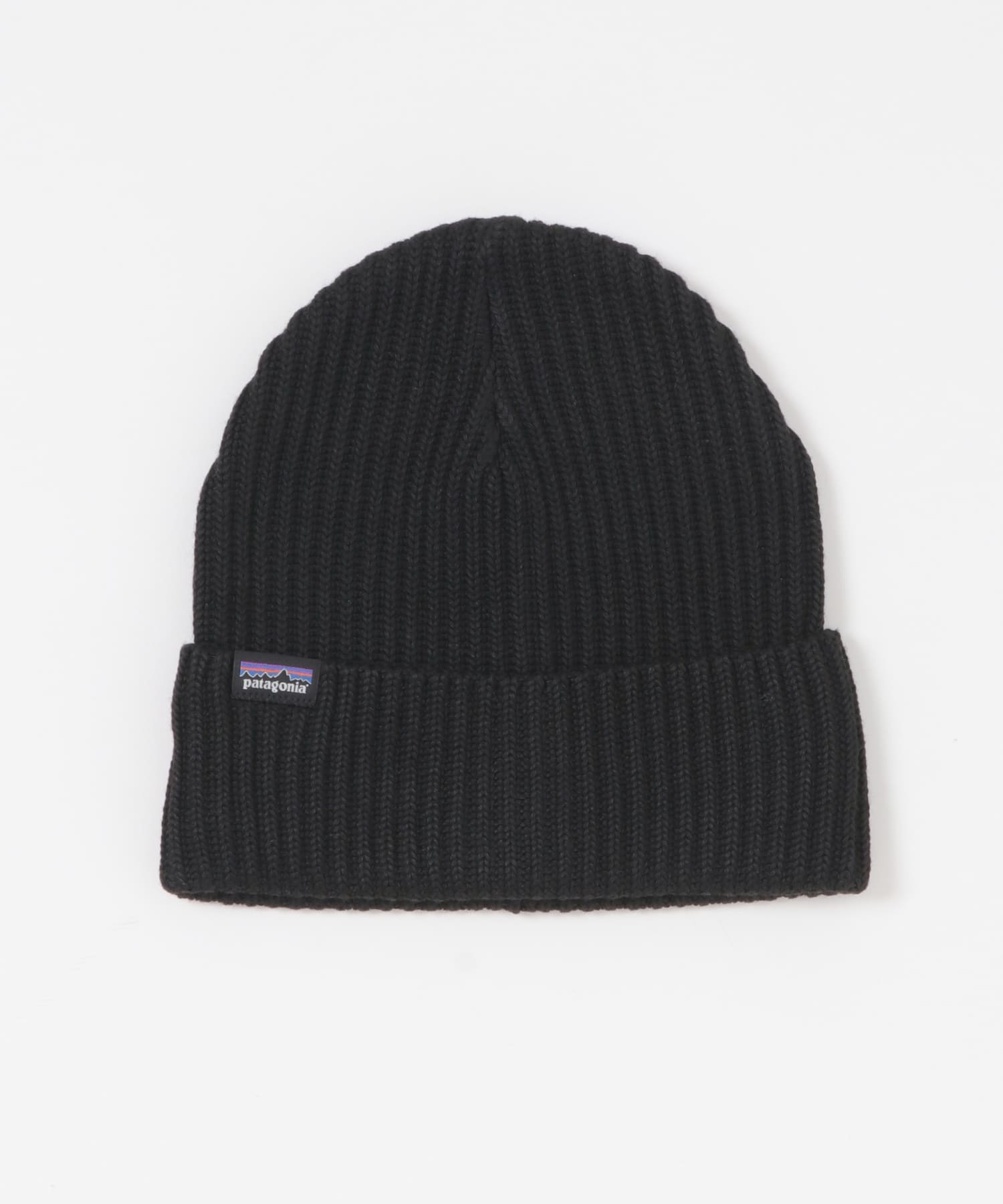 patagonia　Fishermans Rolled Beanie BLK one