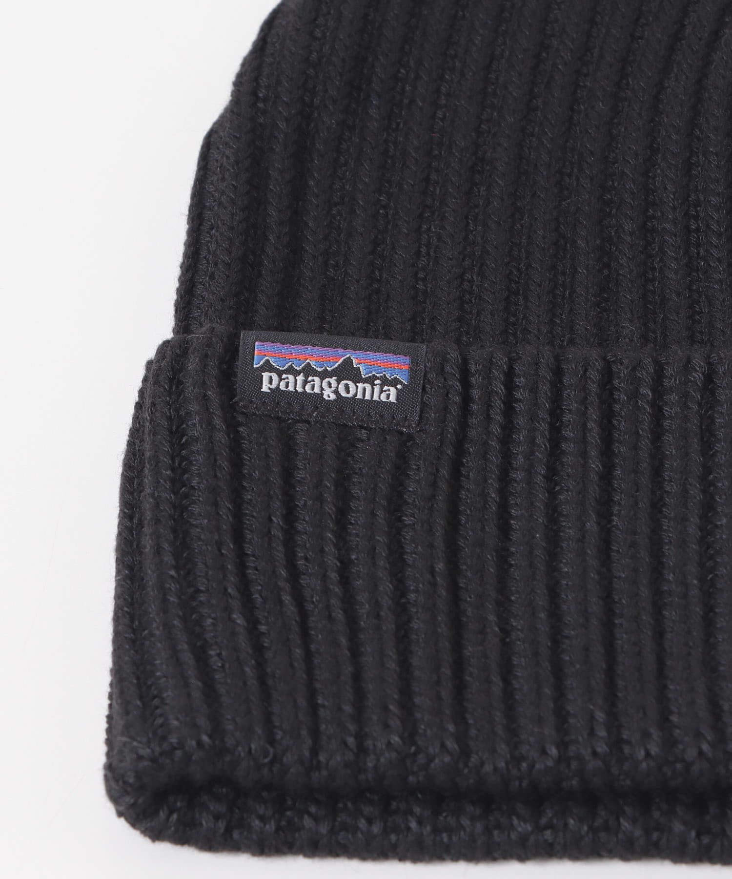 patagonia　Fishermans Rolled Beanie BLK one