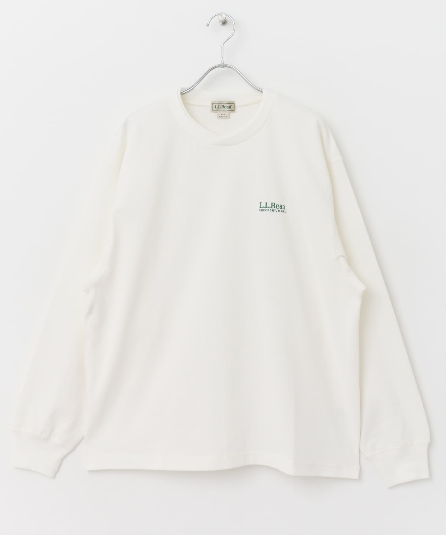 L.L.Bean　Union Long-Sleeve T-shirts White M