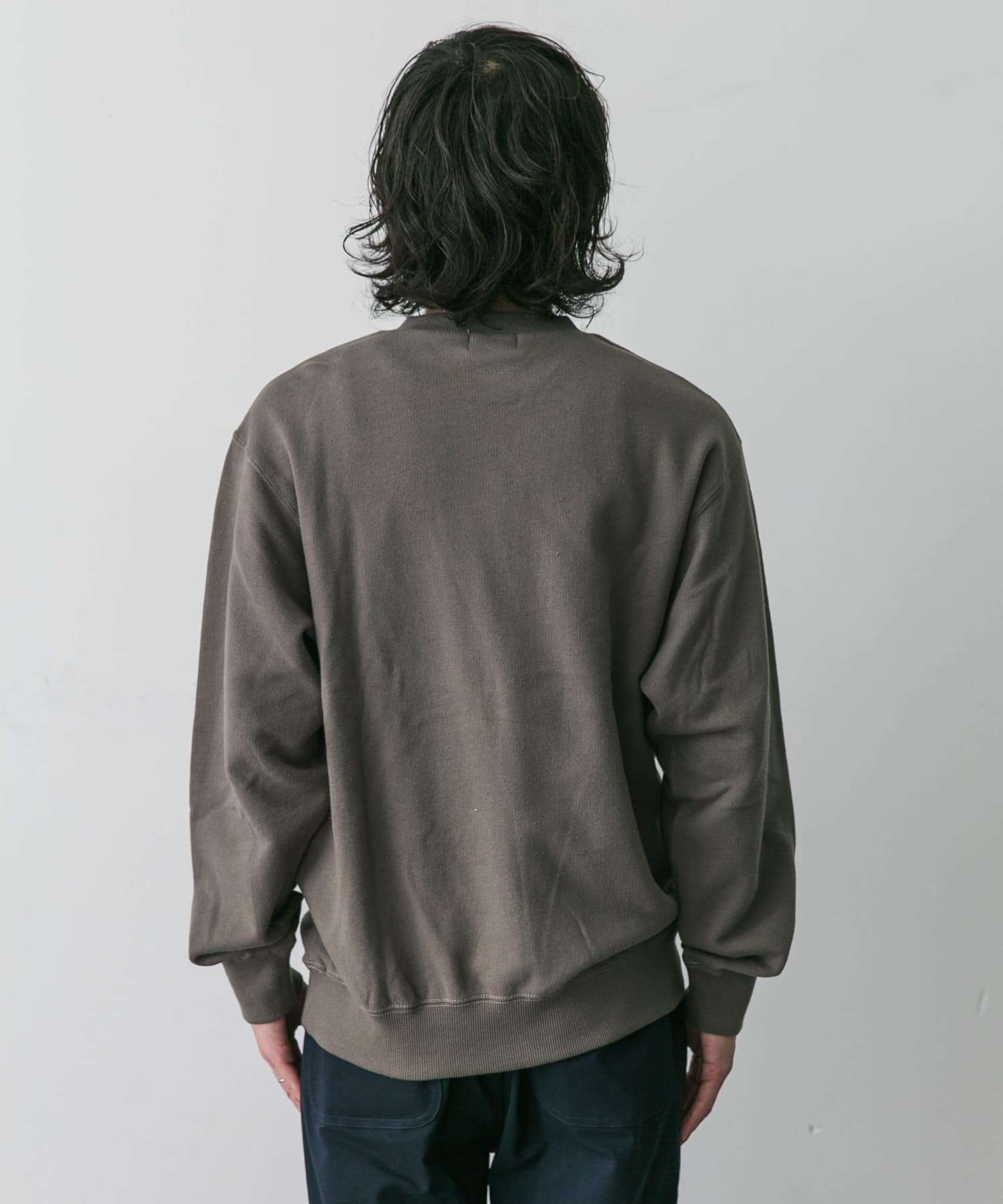 L.L.Bean Smithfield Crewneck Sweat(M F.Green): トップス