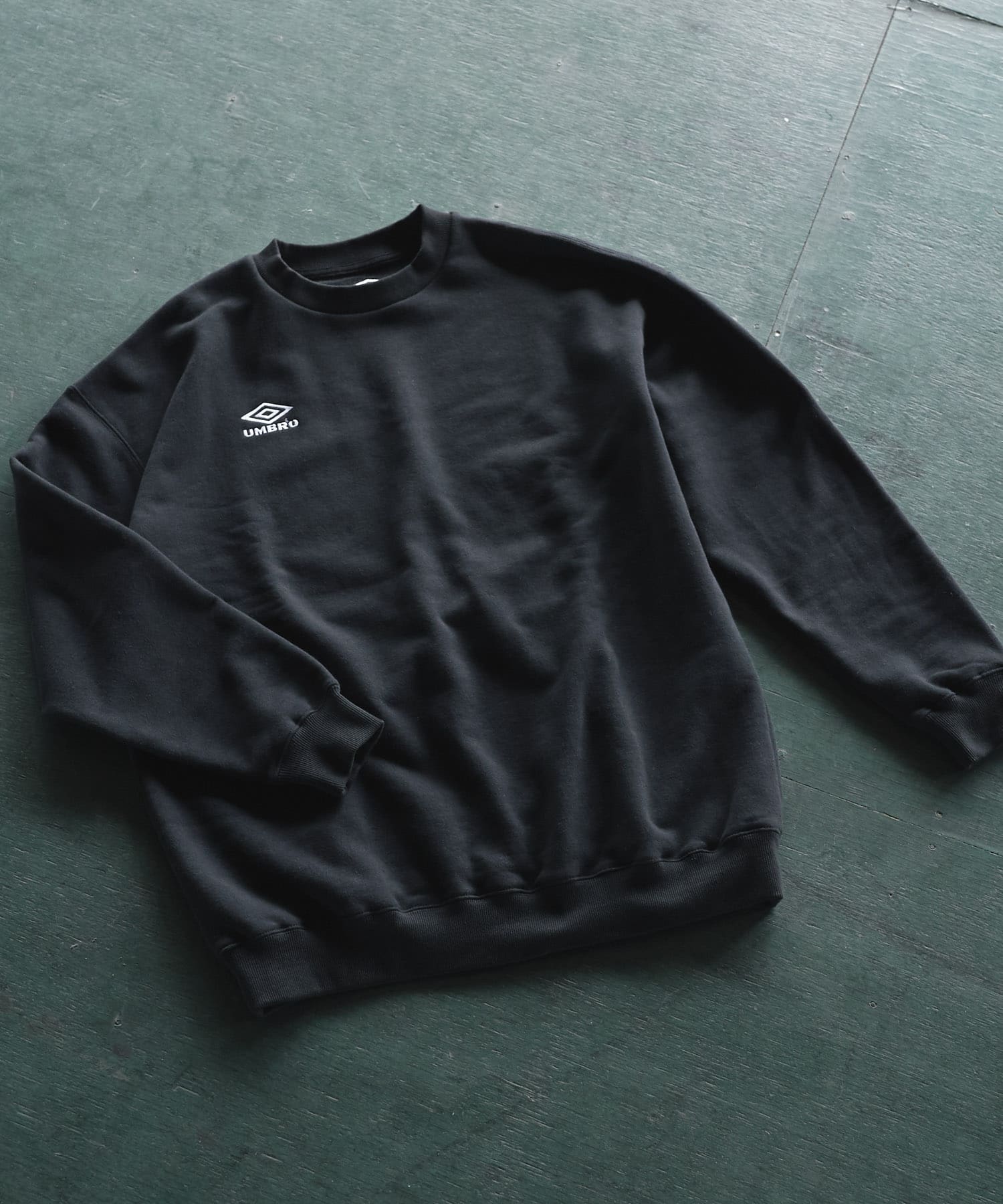 『別注』UMBRO×DOORS　ARCHIVE SWEAT BLACK L