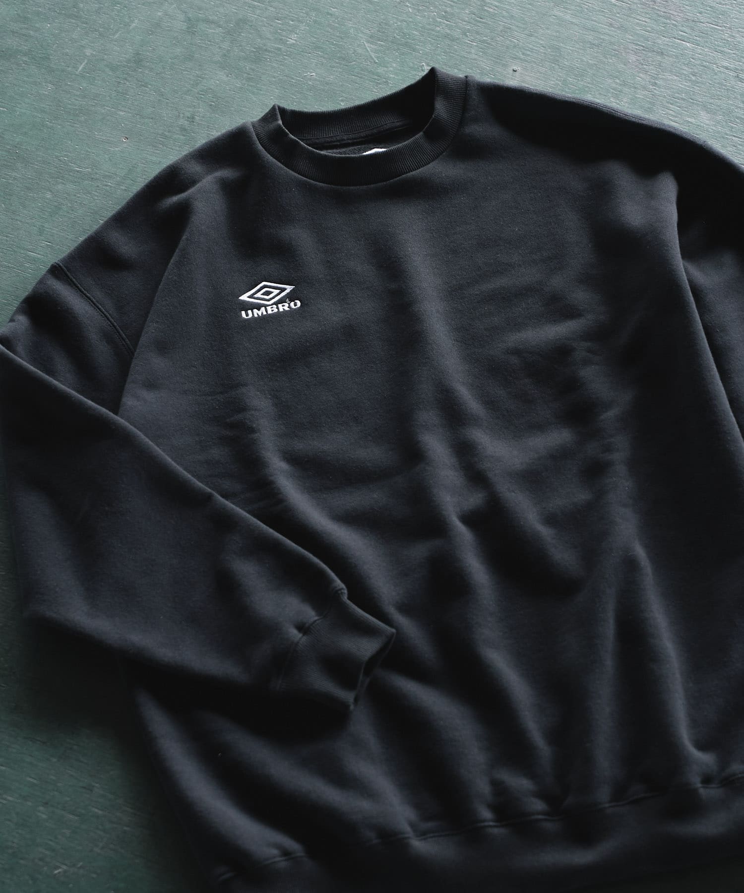 『別注』UMBRO×DOORS　ARCHIVE SWEAT BLACK L