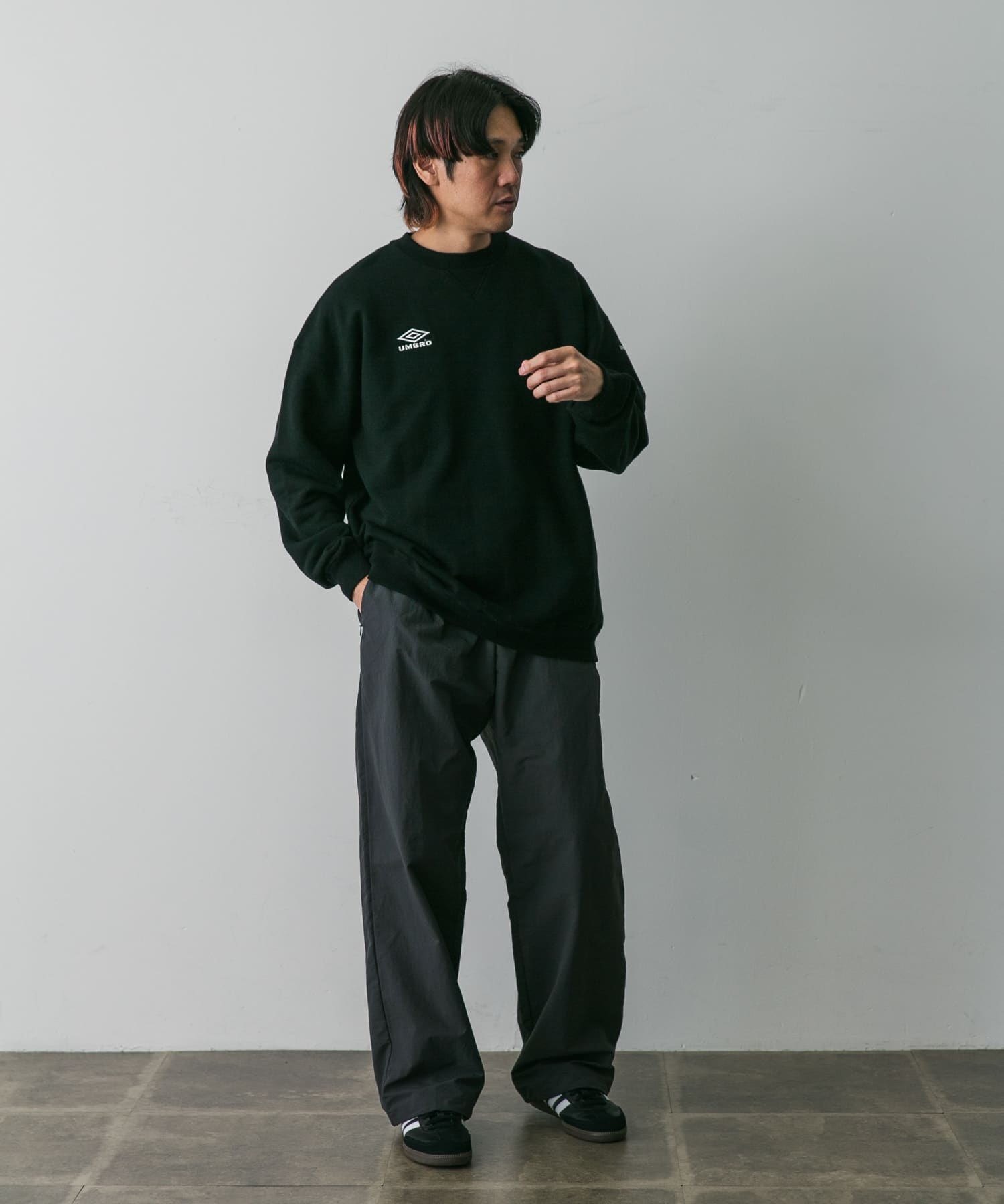 身長：172cm サイズ：L