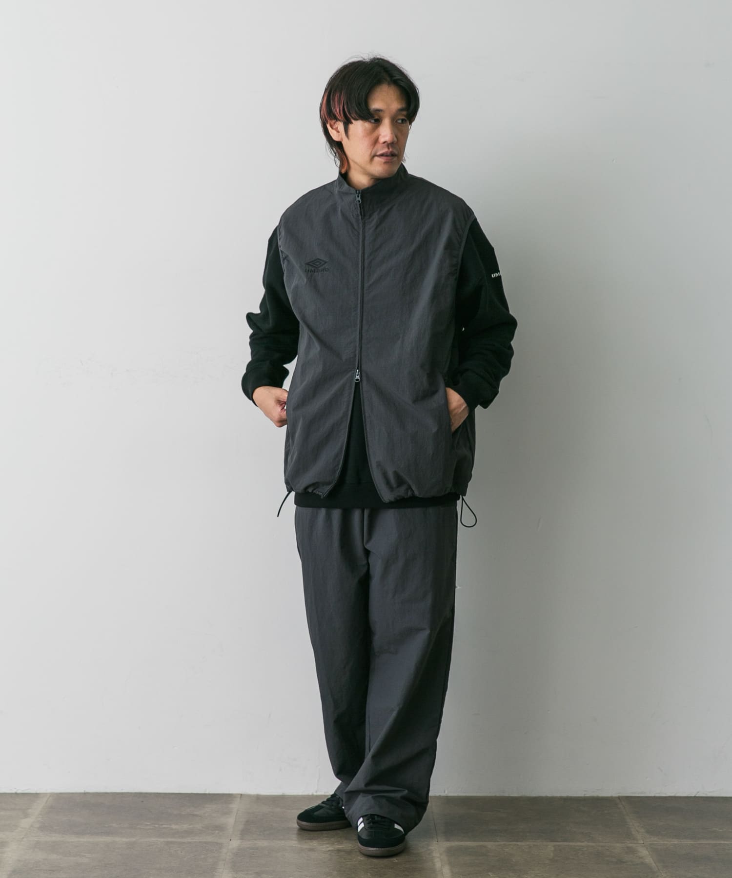 身長：172cm サイズ：L
