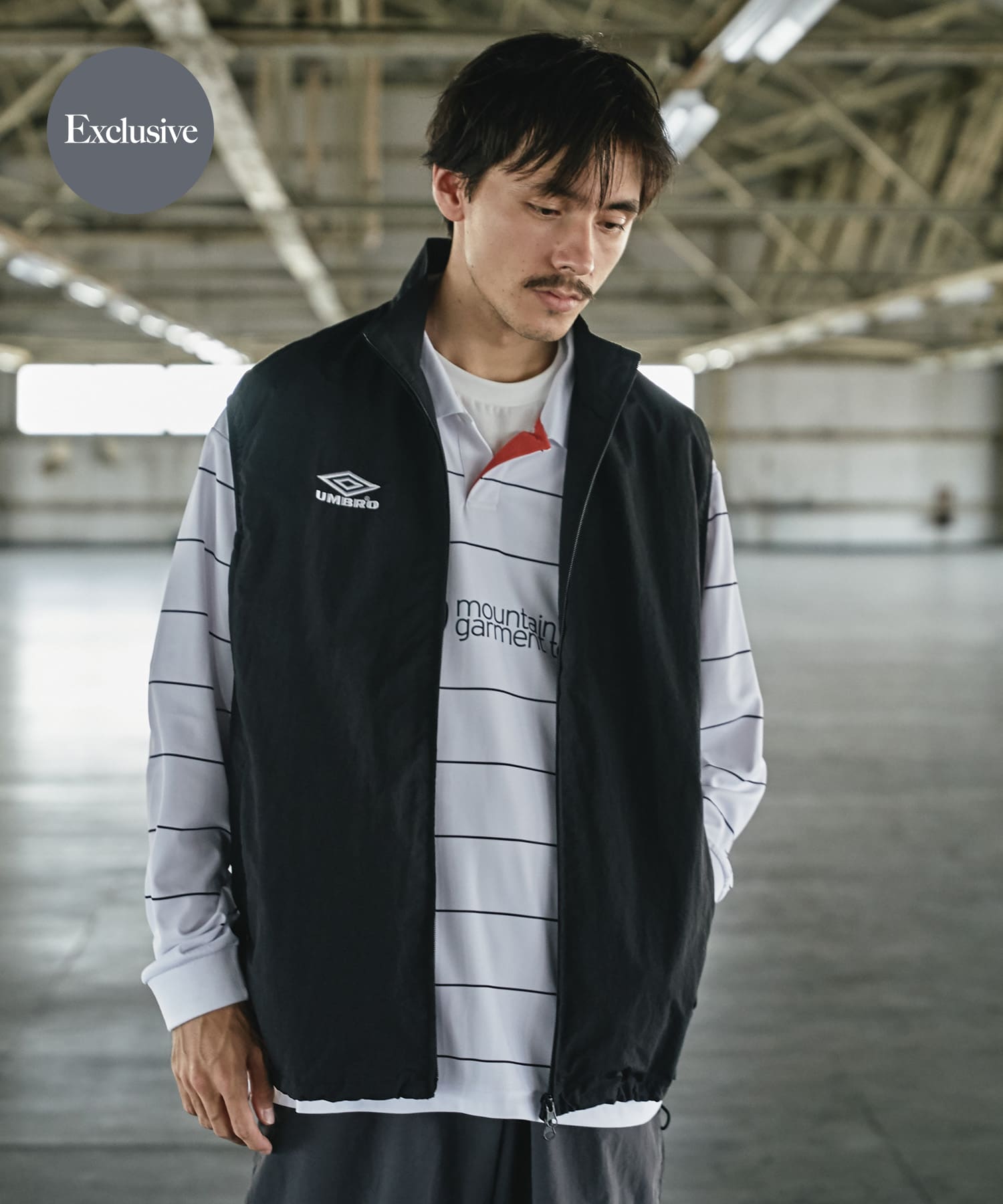 身長：175cm サイズ：M