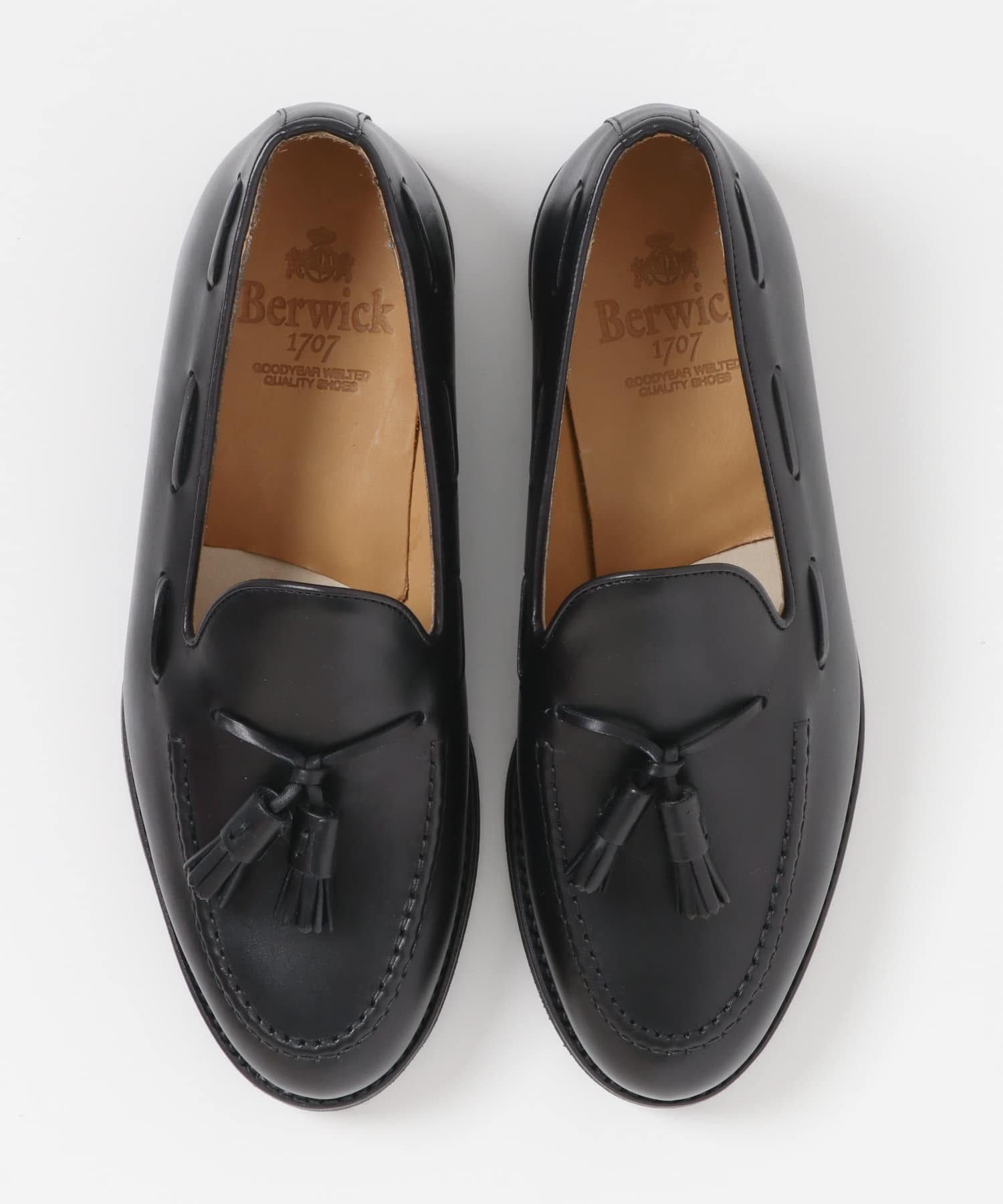 Berwick　タッセルローファー BLACK 5.5