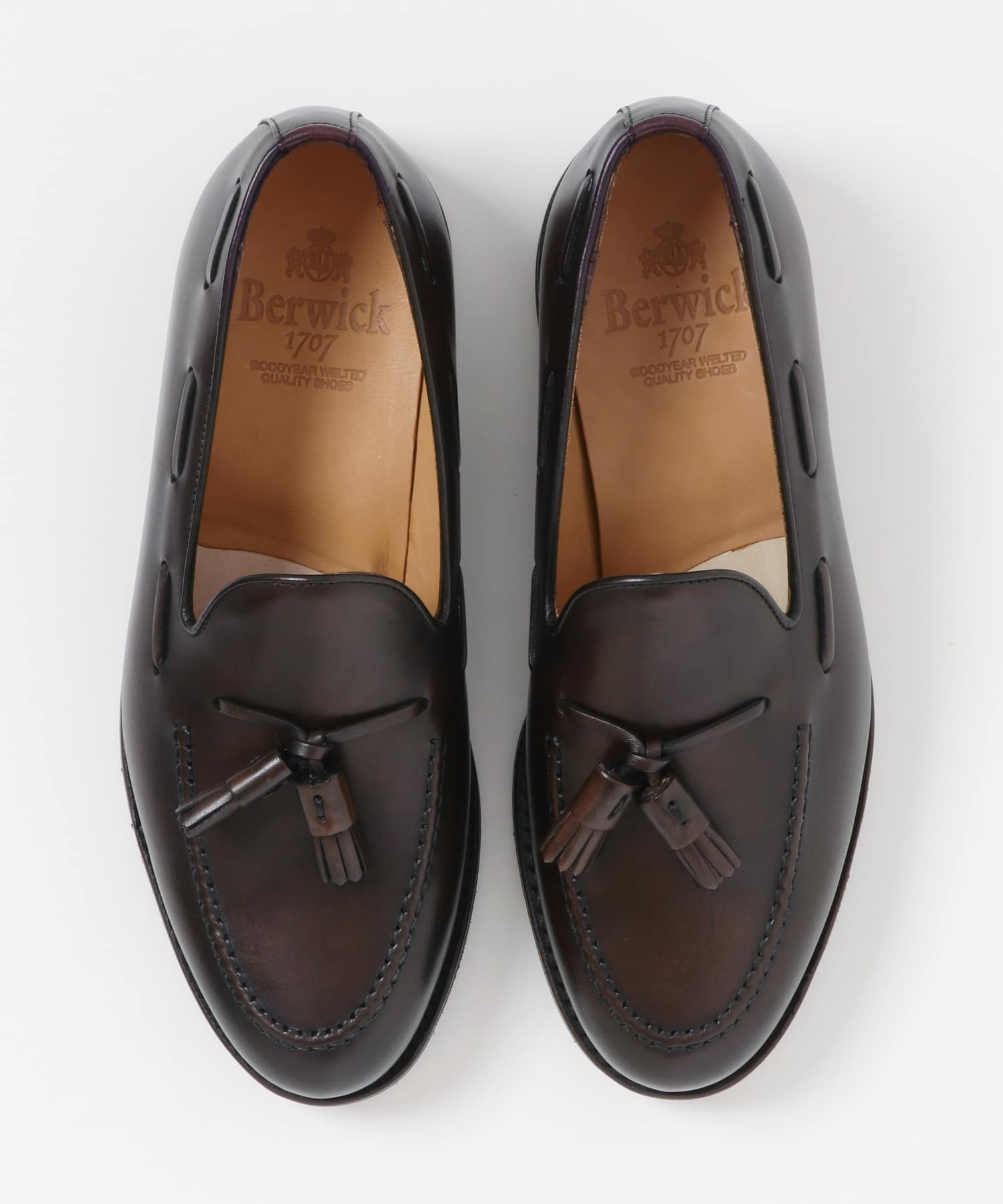 Berwick　タッセルローファー DARK BROWN 5.5