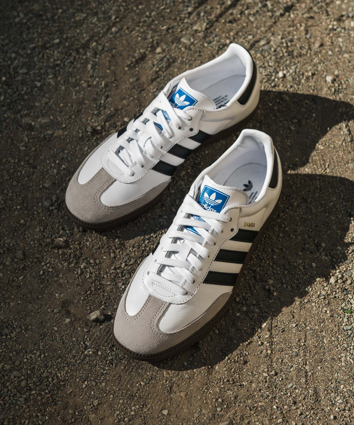 adidas　SAMBA OG ランニングホワイト 25.5