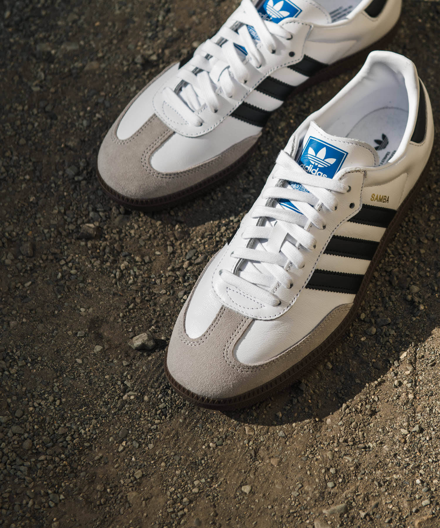 adidas　SAMBA OG ランニングホワイト 25.5
