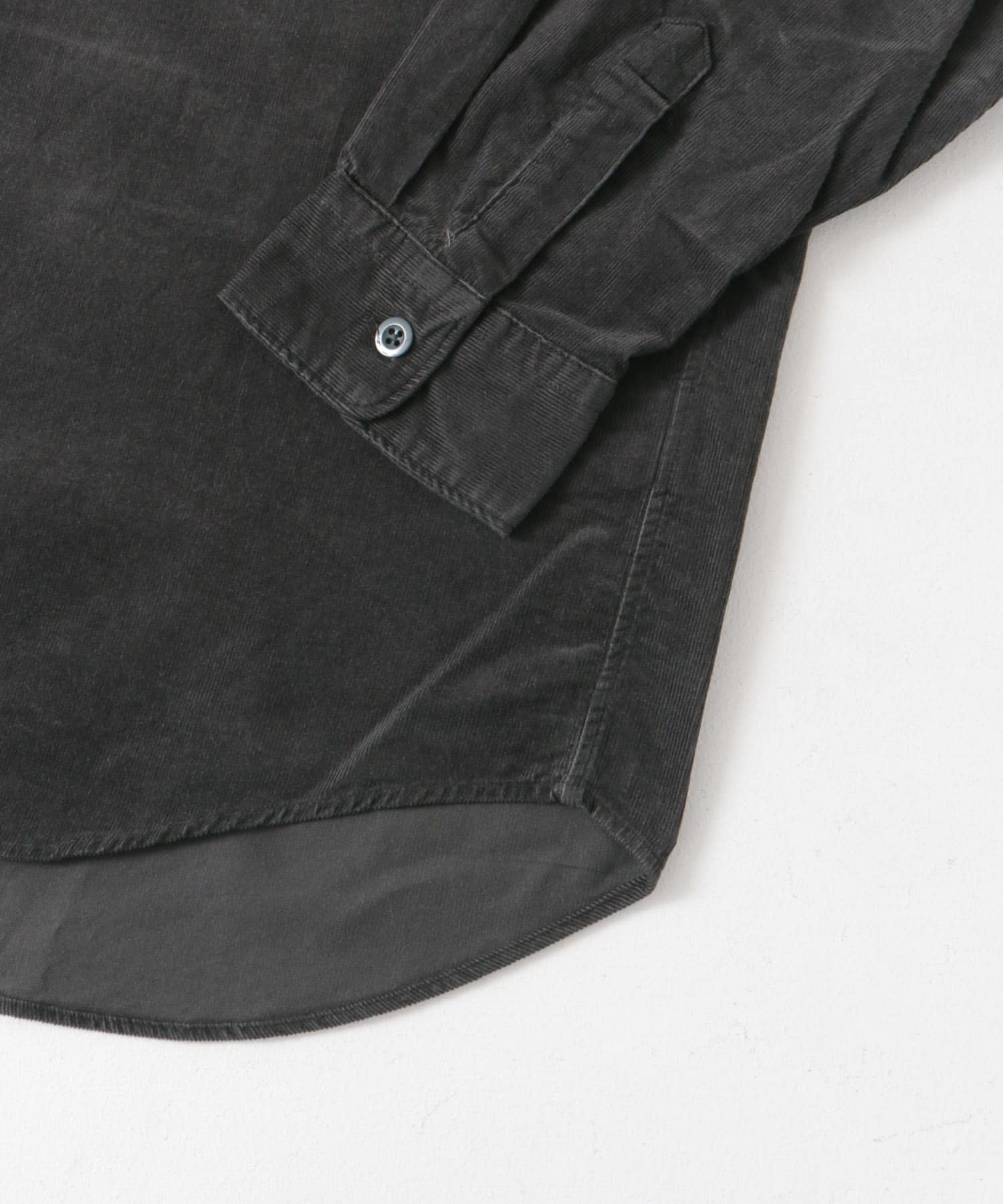DANTON　BAND COLLAR SHIRTS LONG-SLEEVE CHARCOAL 38