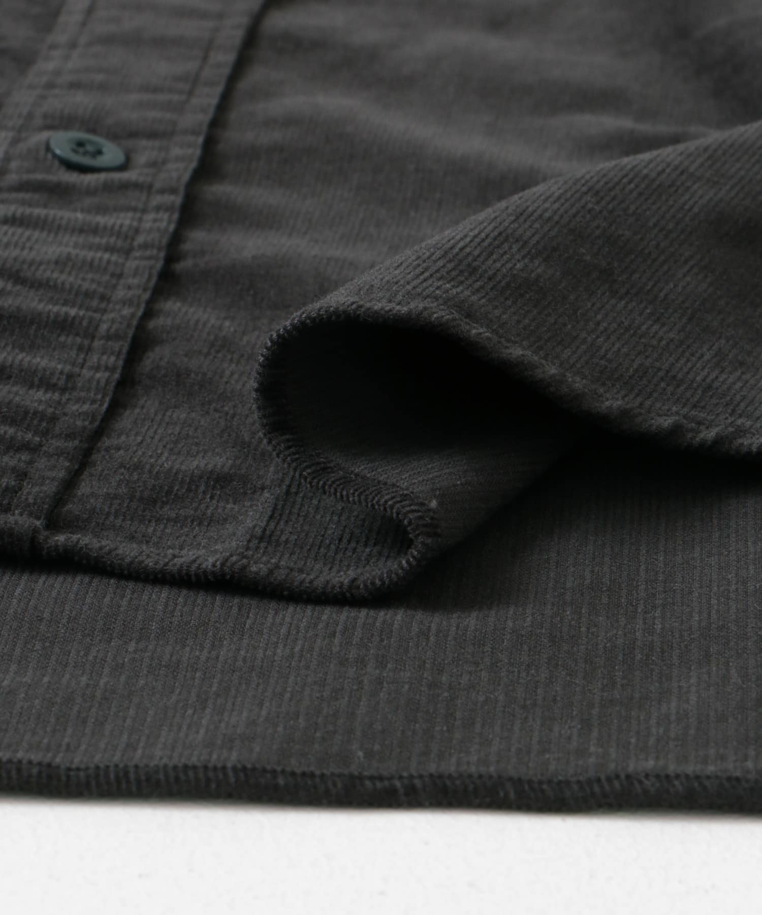 DANTON　BAND COLLAR SHIRTS LONG-SLEEVE CHARCOAL 38