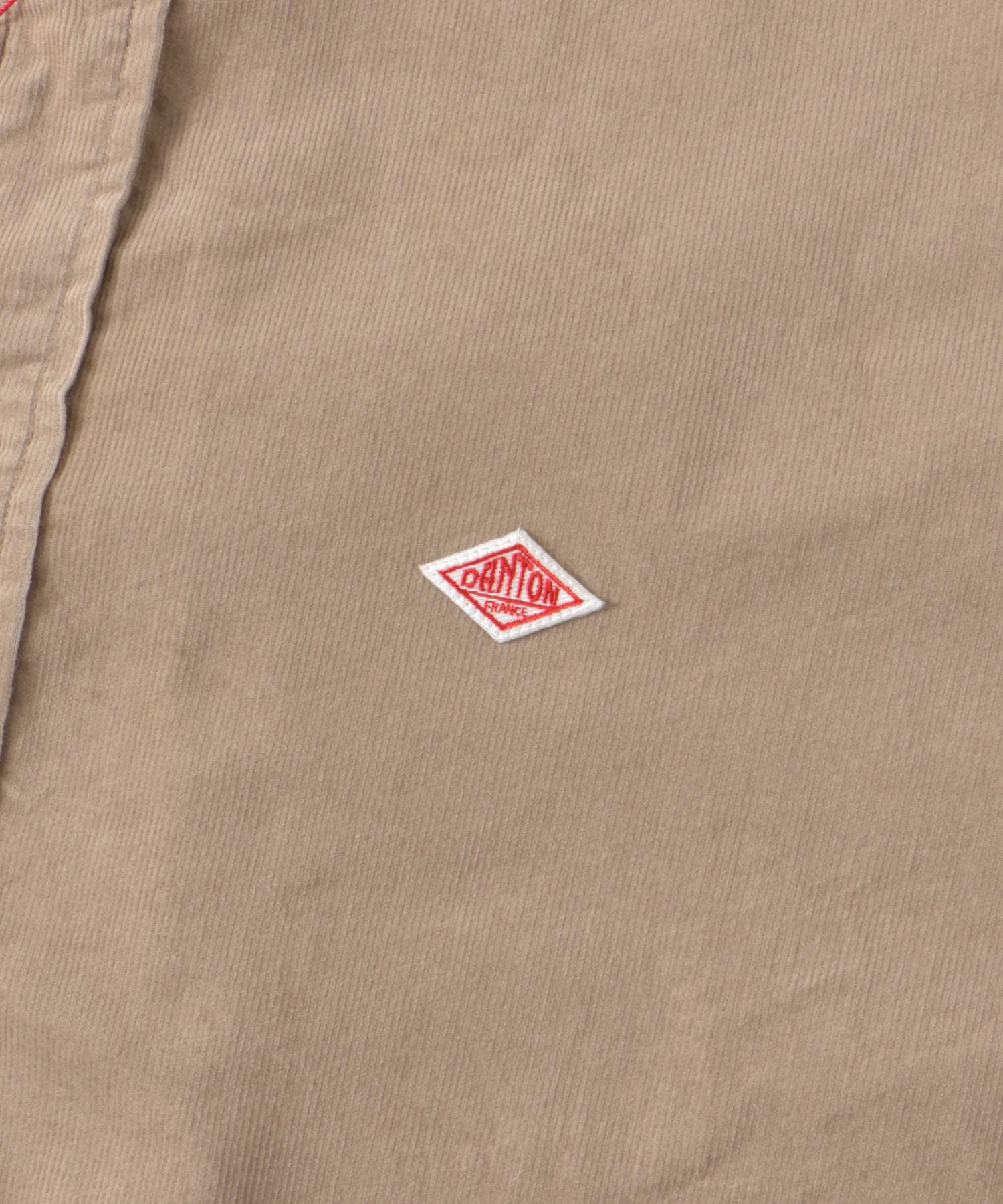 DANTON　BAND COLLAR SHIRTS LONG-SLEEVE SAND BEIGE 38