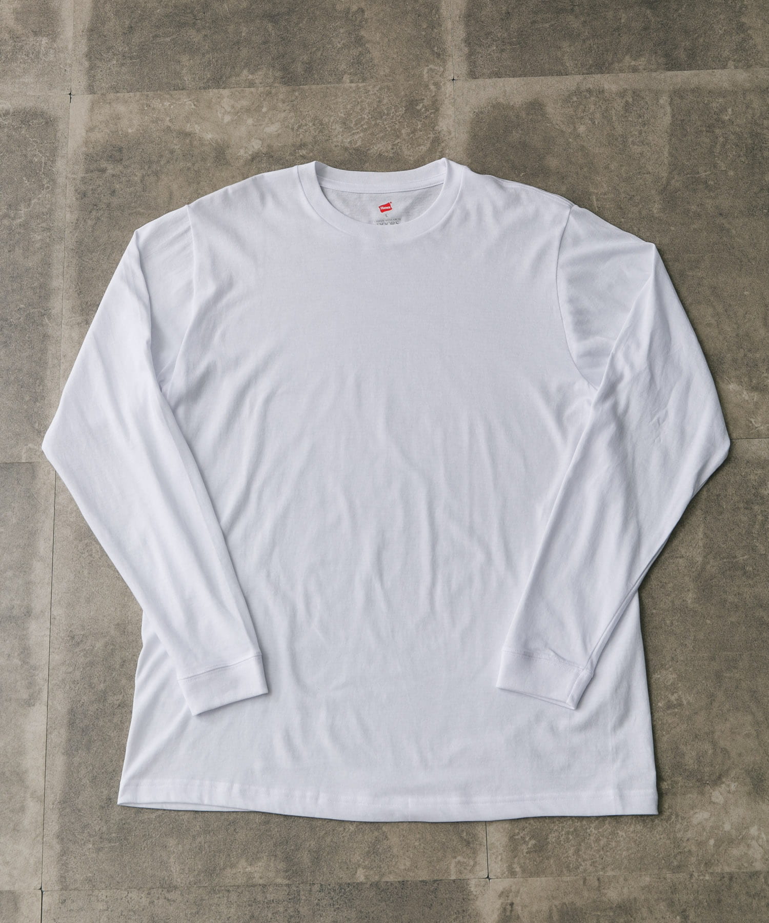 別注』Hanes×DOORS 2P DOORS Fit Long-Sleeve T-shirts2(M White