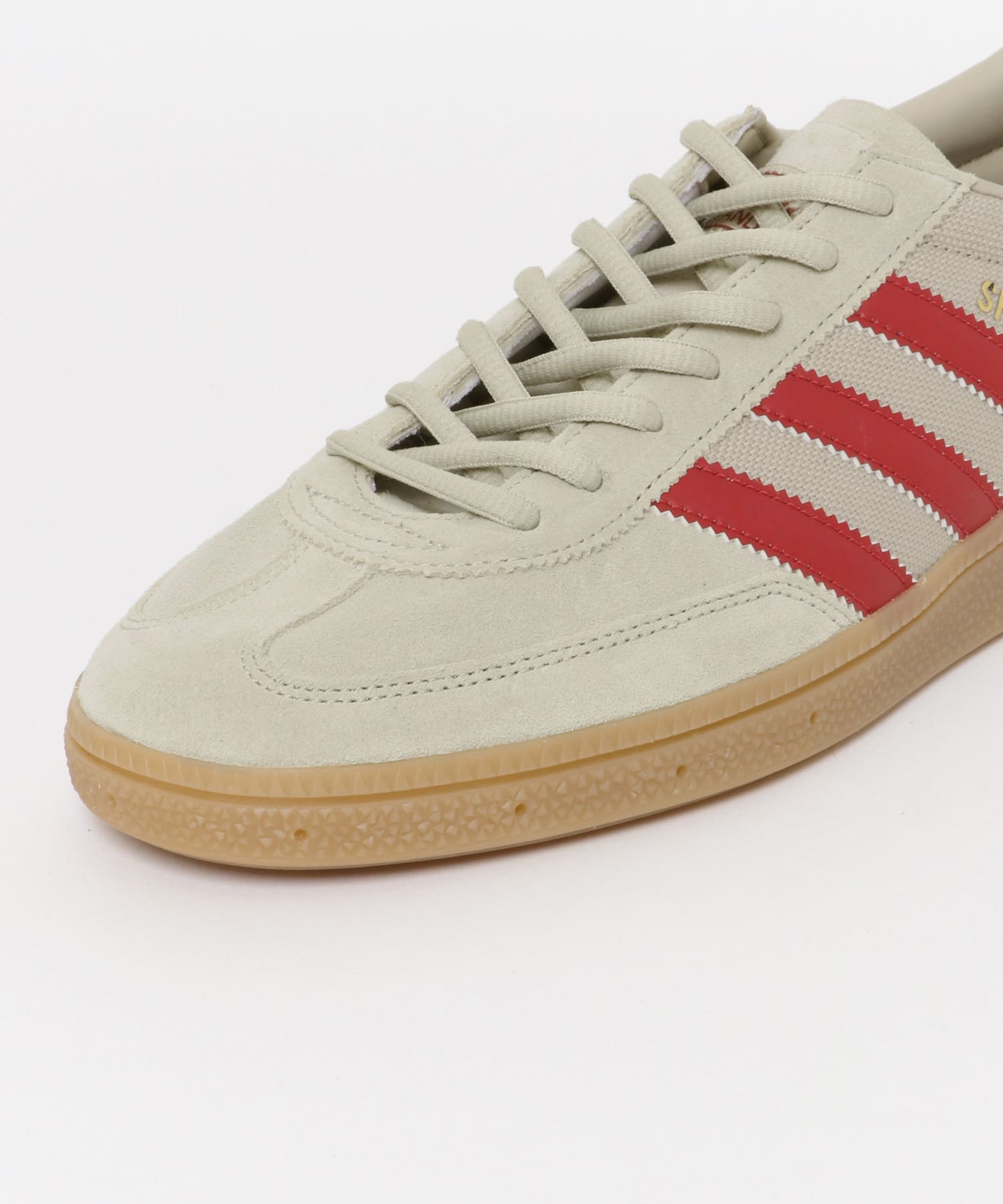 『一部WEB限定カラー』adidas　Exclusive HANDBALLSPEZIAL ホワイト/レッド 26.5
