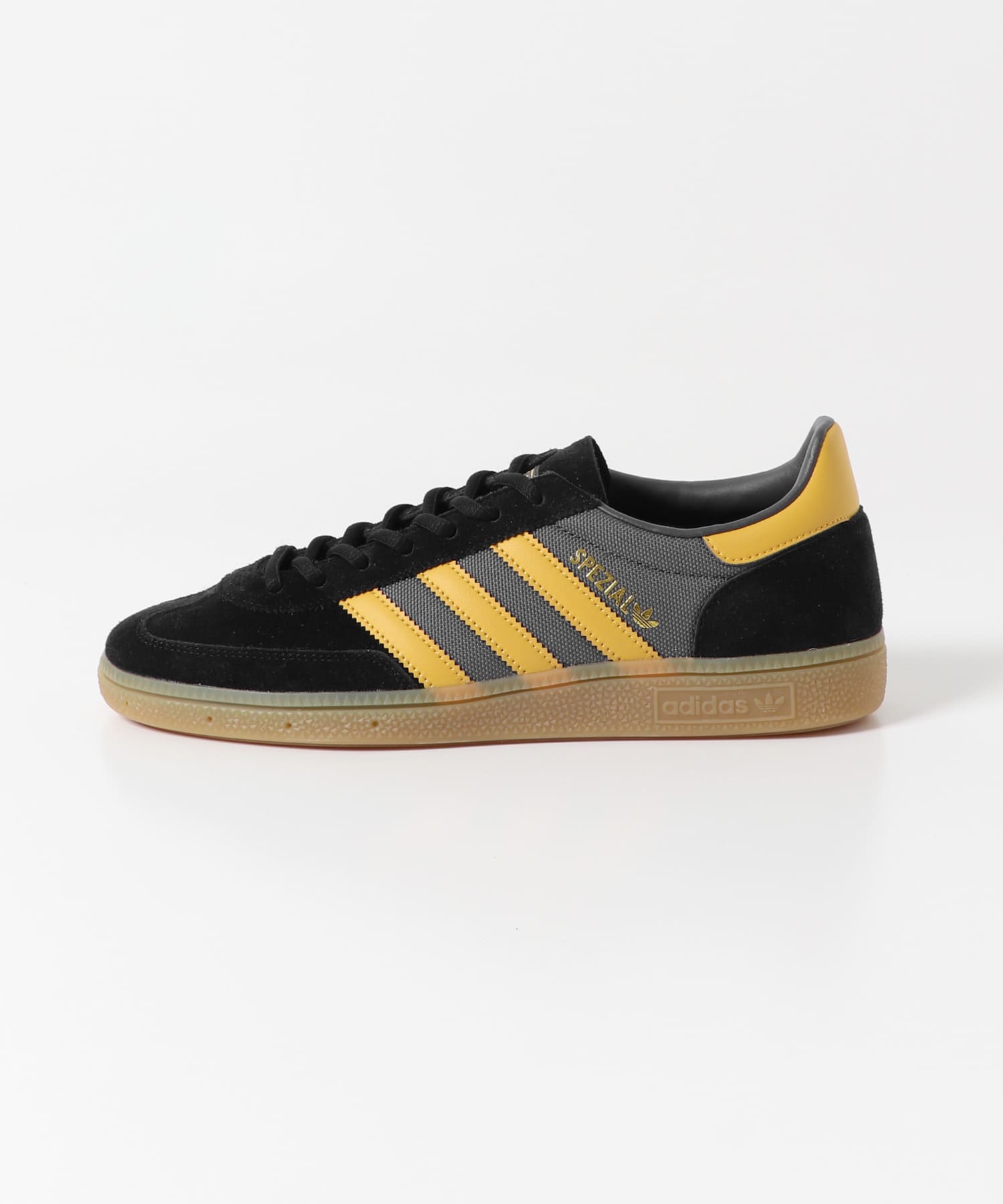 『一部WEB限定カラー』adidas　Exclusive HANDBALLSPEZIAL ブラック/イエロー 26