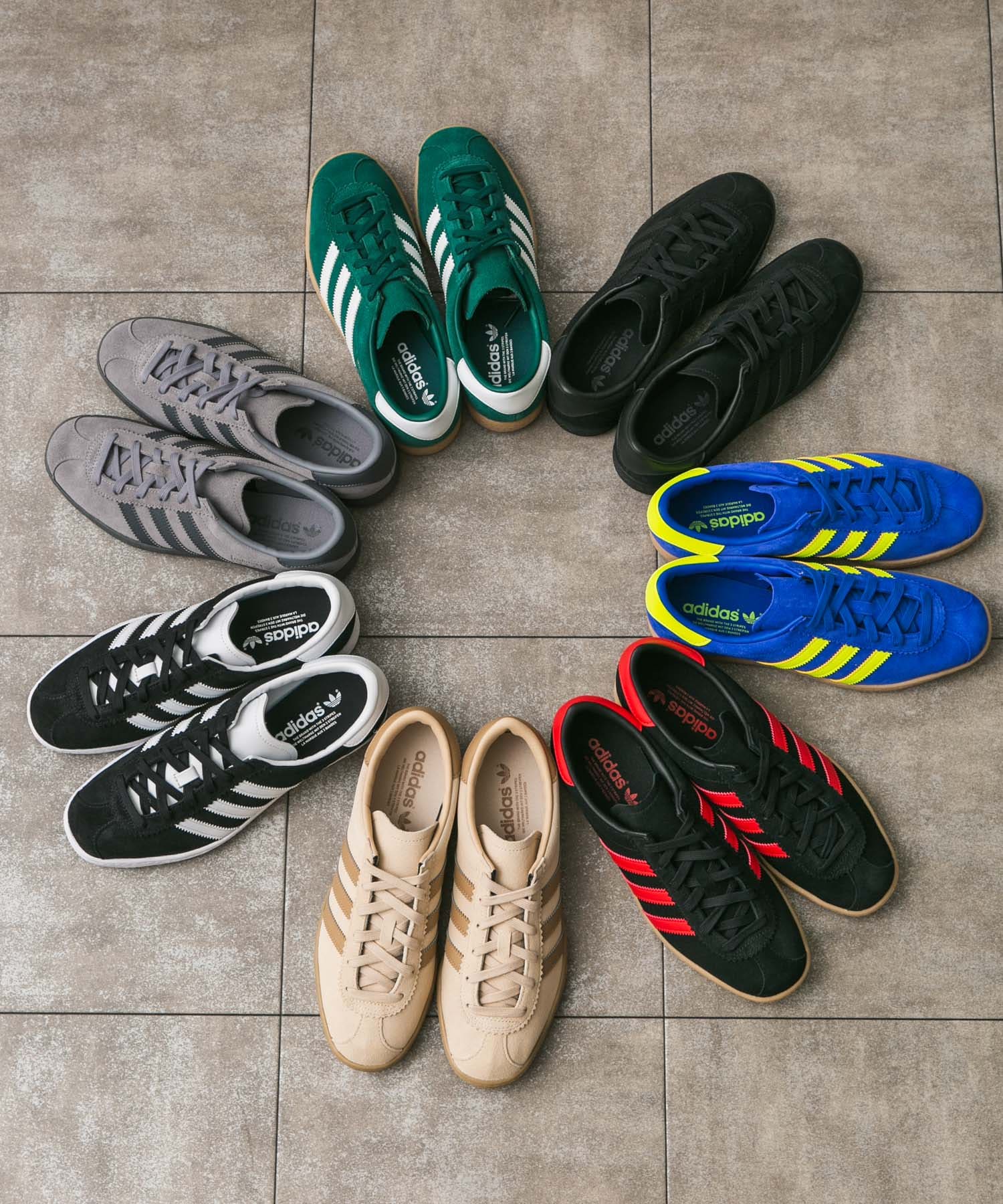 adidas　STADT ブラック/ホワイト 26