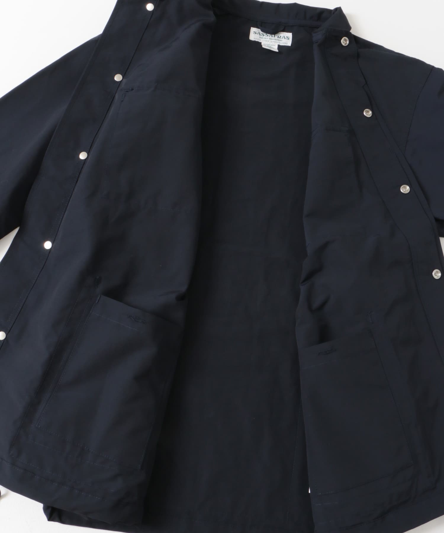 SASSAFRAS　Digs Crew Protective Jacket Navy S