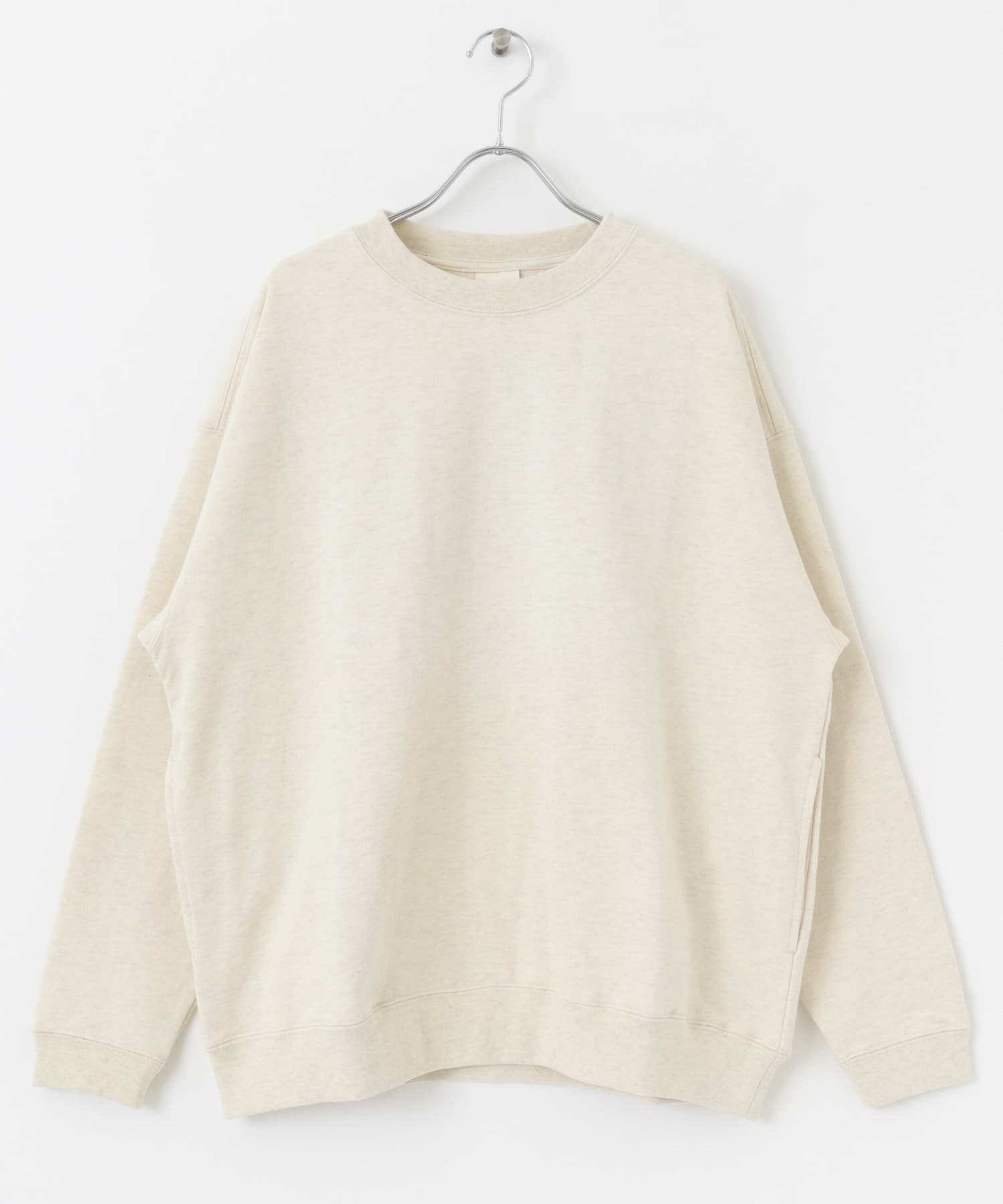 Snow Peak Apparel　RecycledCottonSweatCrew Oatmeal M