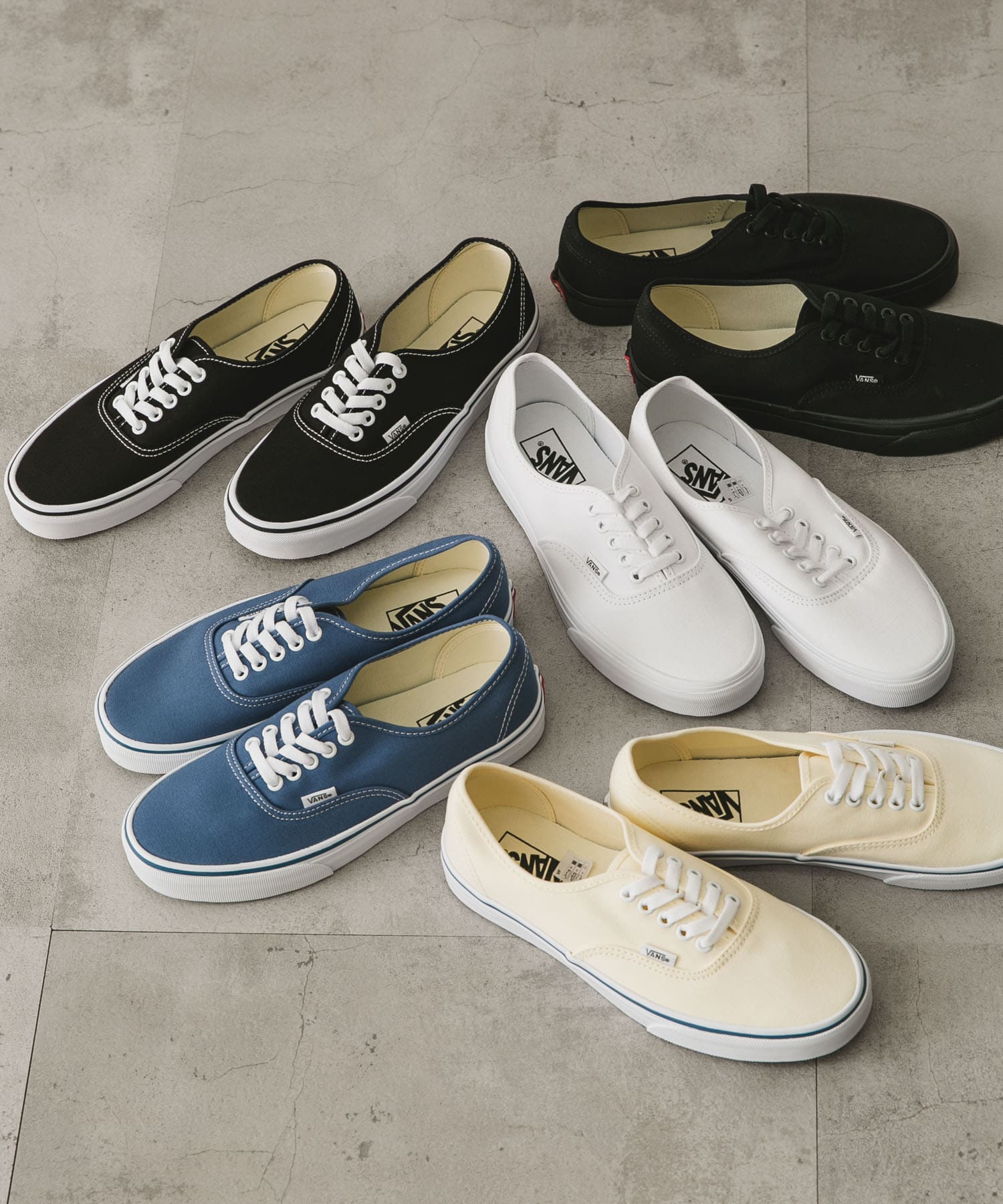 VANS　UA Authentic BLK/WHT 8