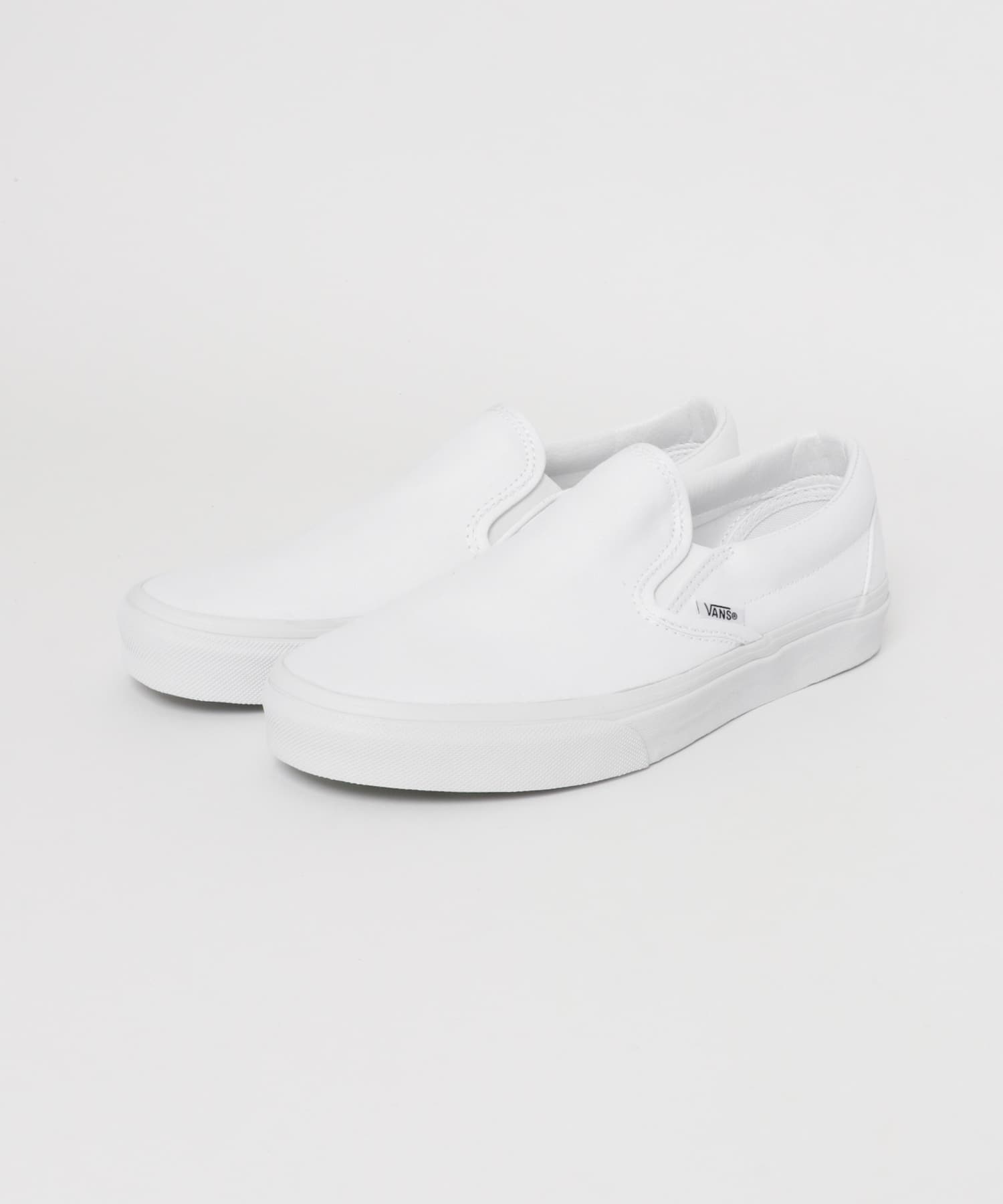 VANS　UA Classic Slip-On True White 8