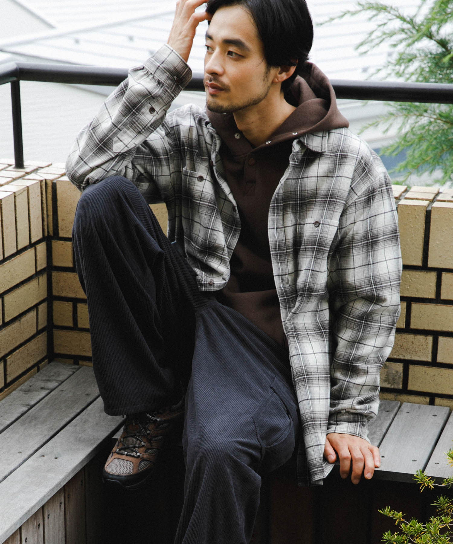身長：180cm サイズ：L