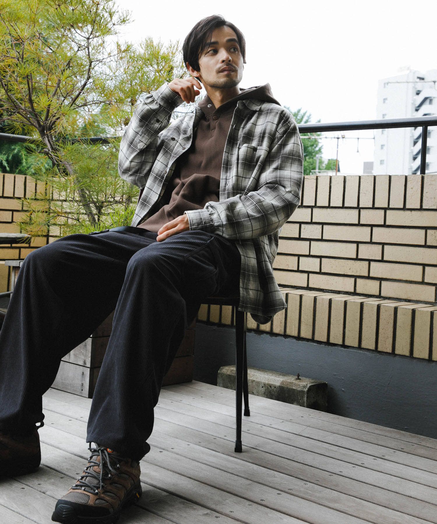 身長：180cm サイズ：L