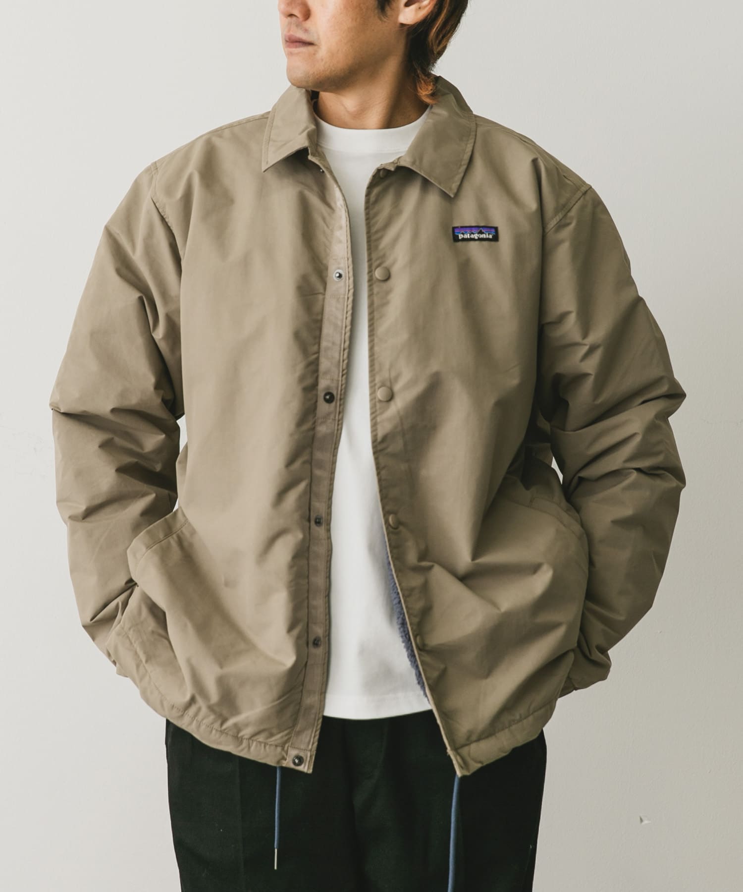 patagonia　LinedIsthmusCoachesJacket