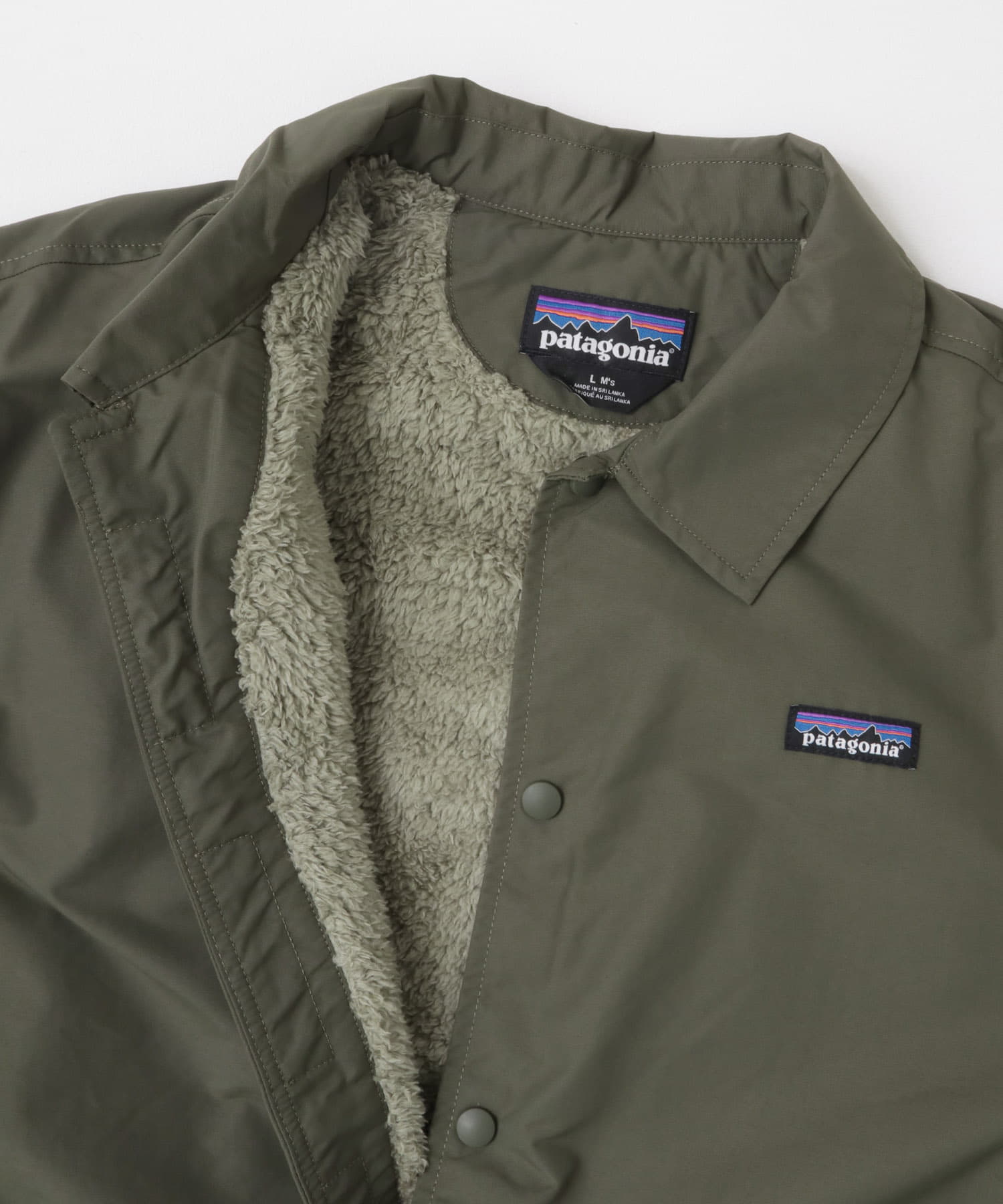 patagonia　LinedIsthmusCoachesJacket BSNG S