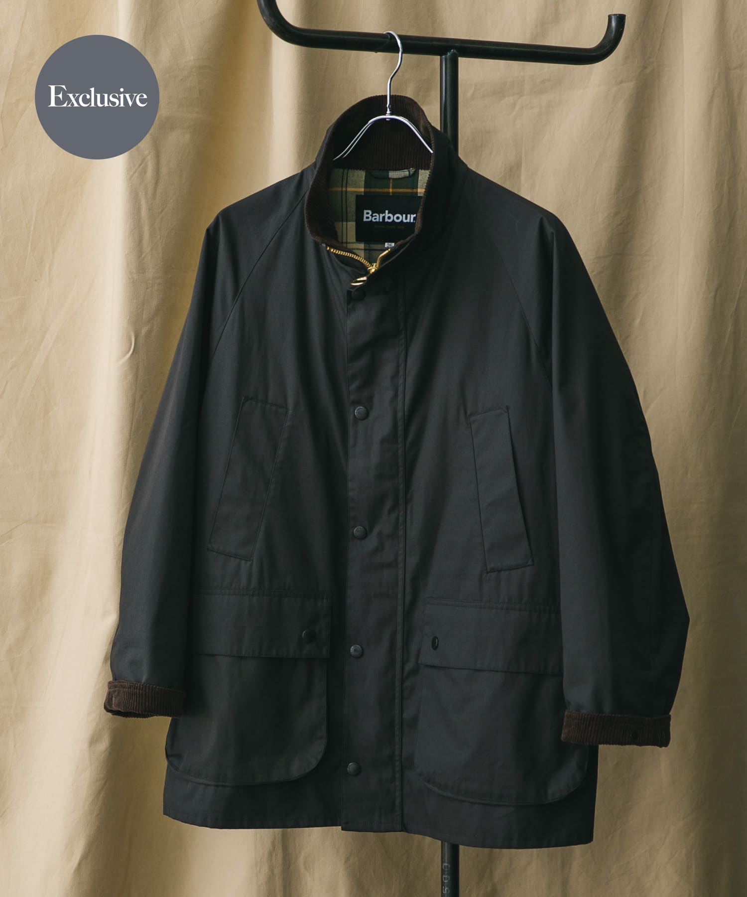 Barbour OS BEDALE STANDCOLLAR 別注 ビデイル 別注』Barbour / DOORS OS BEDALE STANDCOLLAR(36 SAGE): アウター