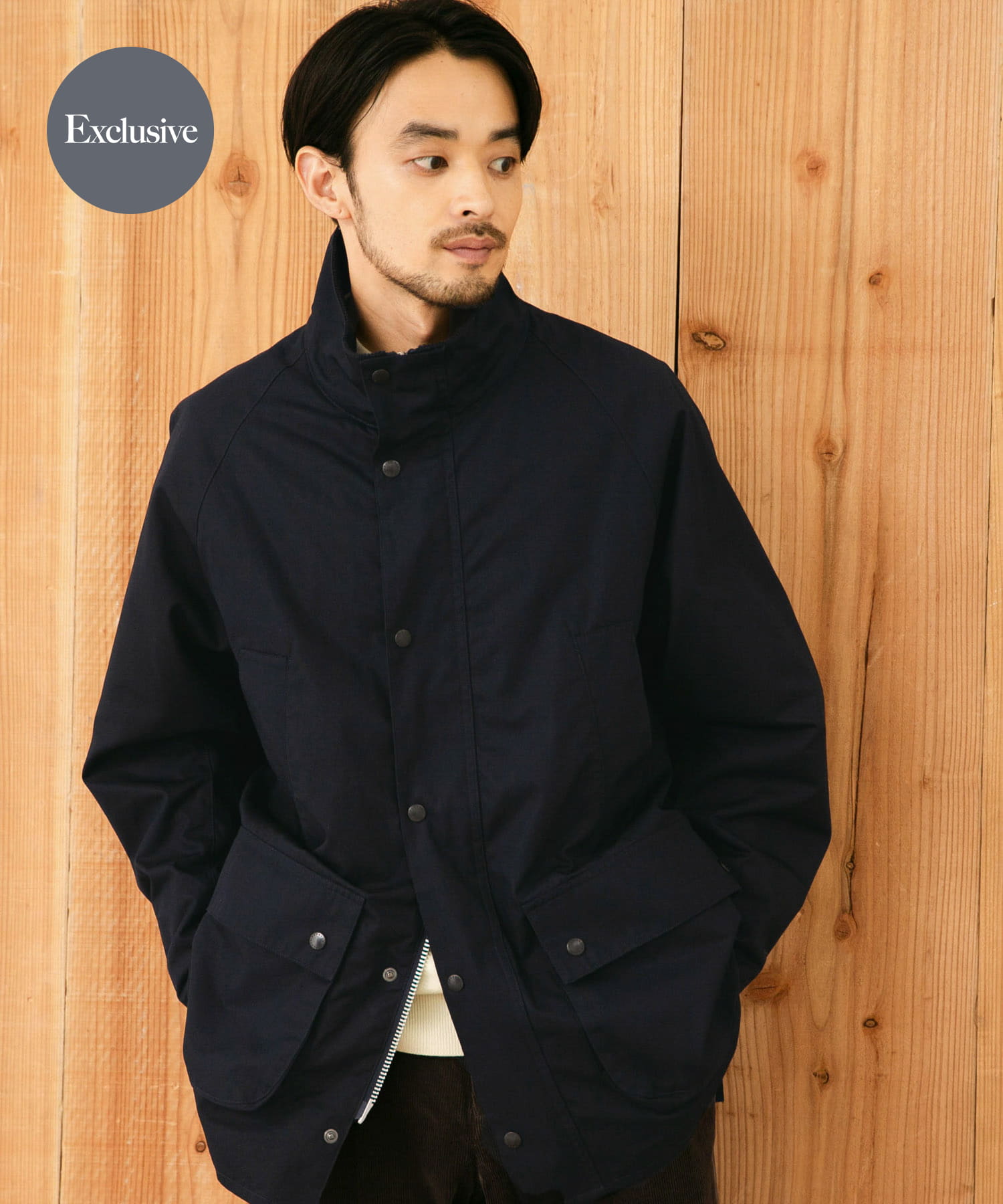 『別注』Barbour　OS BEDALE STANDCOLLAR