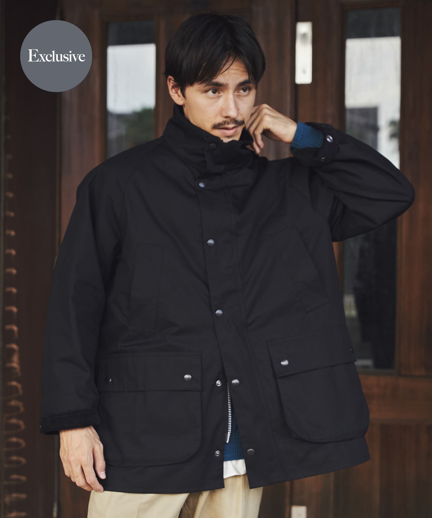 『別注』Barbour　OS BEDALE STANDCOLLAR