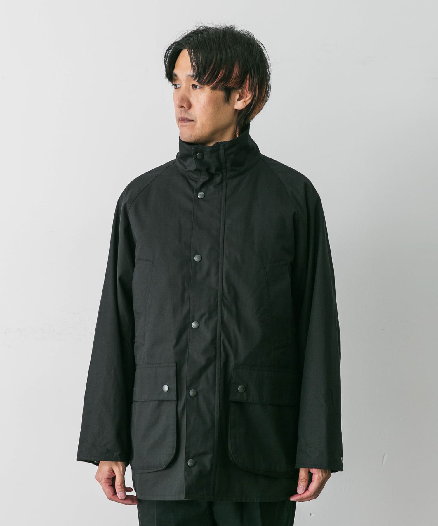 別注』Barbour OS BEDALE STANDCOLLAR(36 SAGE): アウター｜URBAN