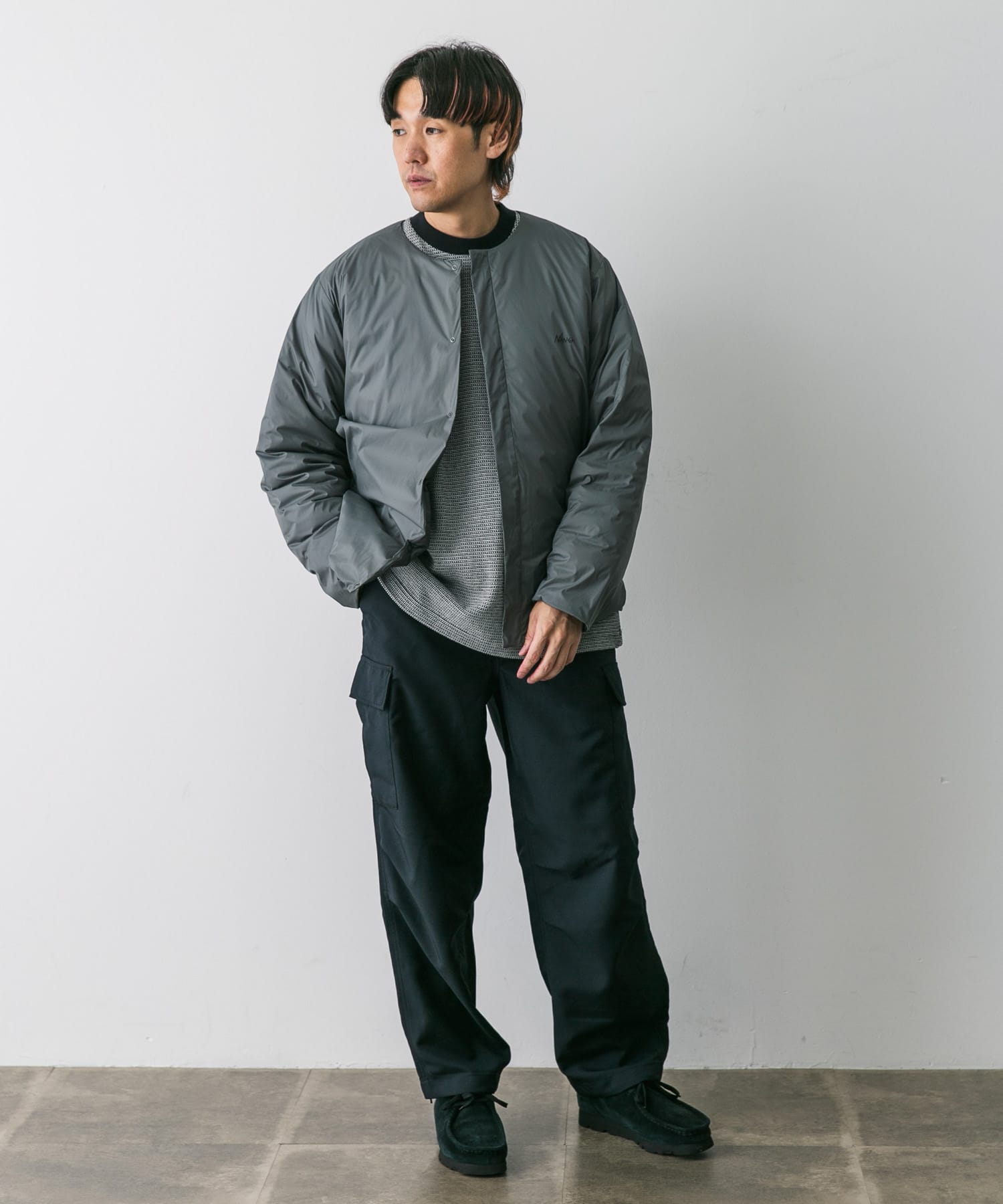 別注』NANGA×DOORS INNER DOWN JACKET(S Silverblue): アウター