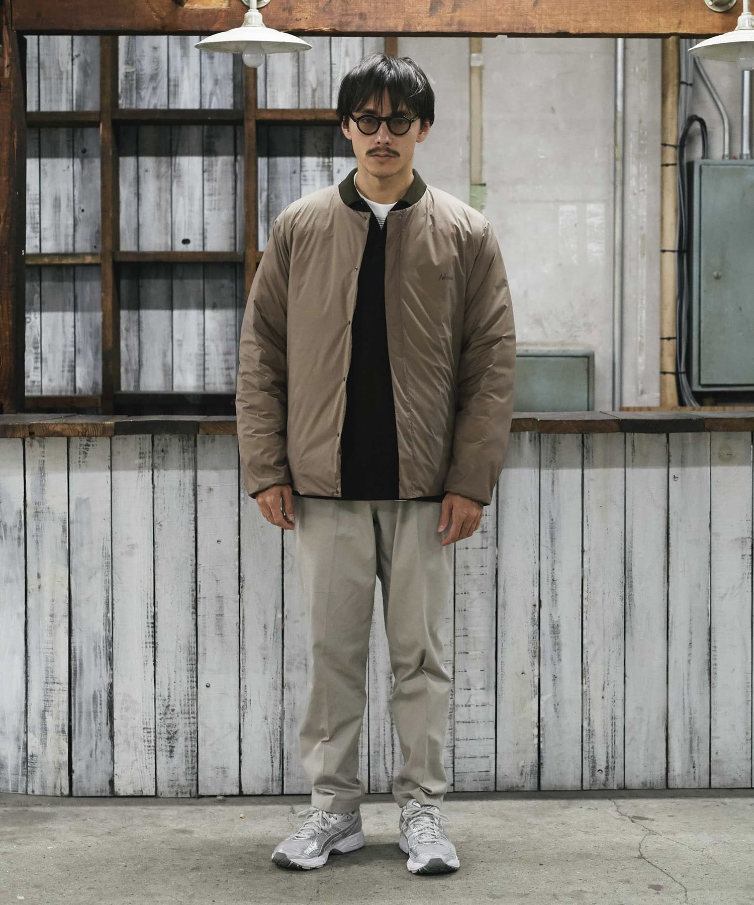別注』NANGA×DOORS INNER DOWN JACKET(S Silverblue): アウター
