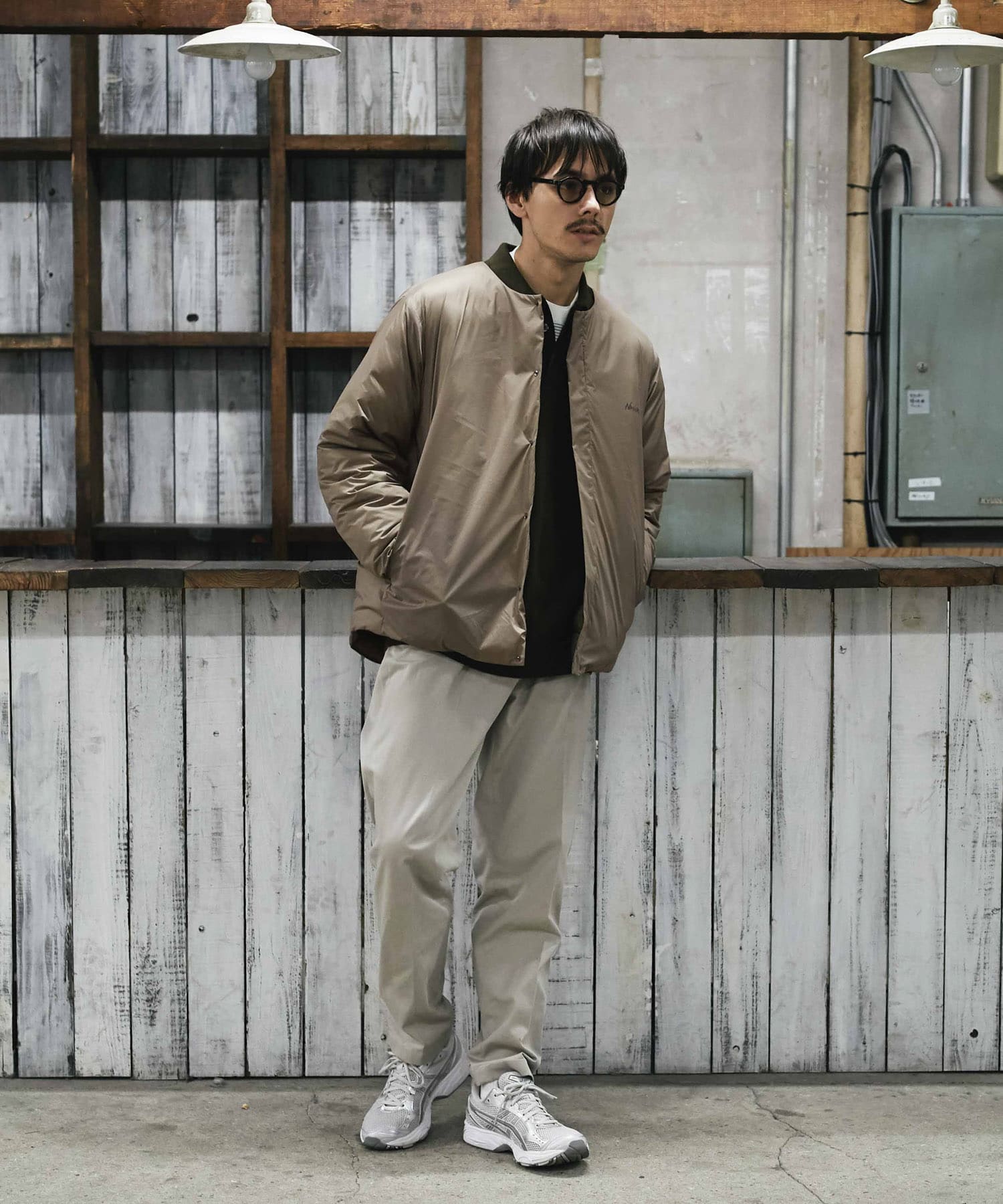別注』NANGA×DOORS INNER DOWN JACKET(S Silverblue): アウター