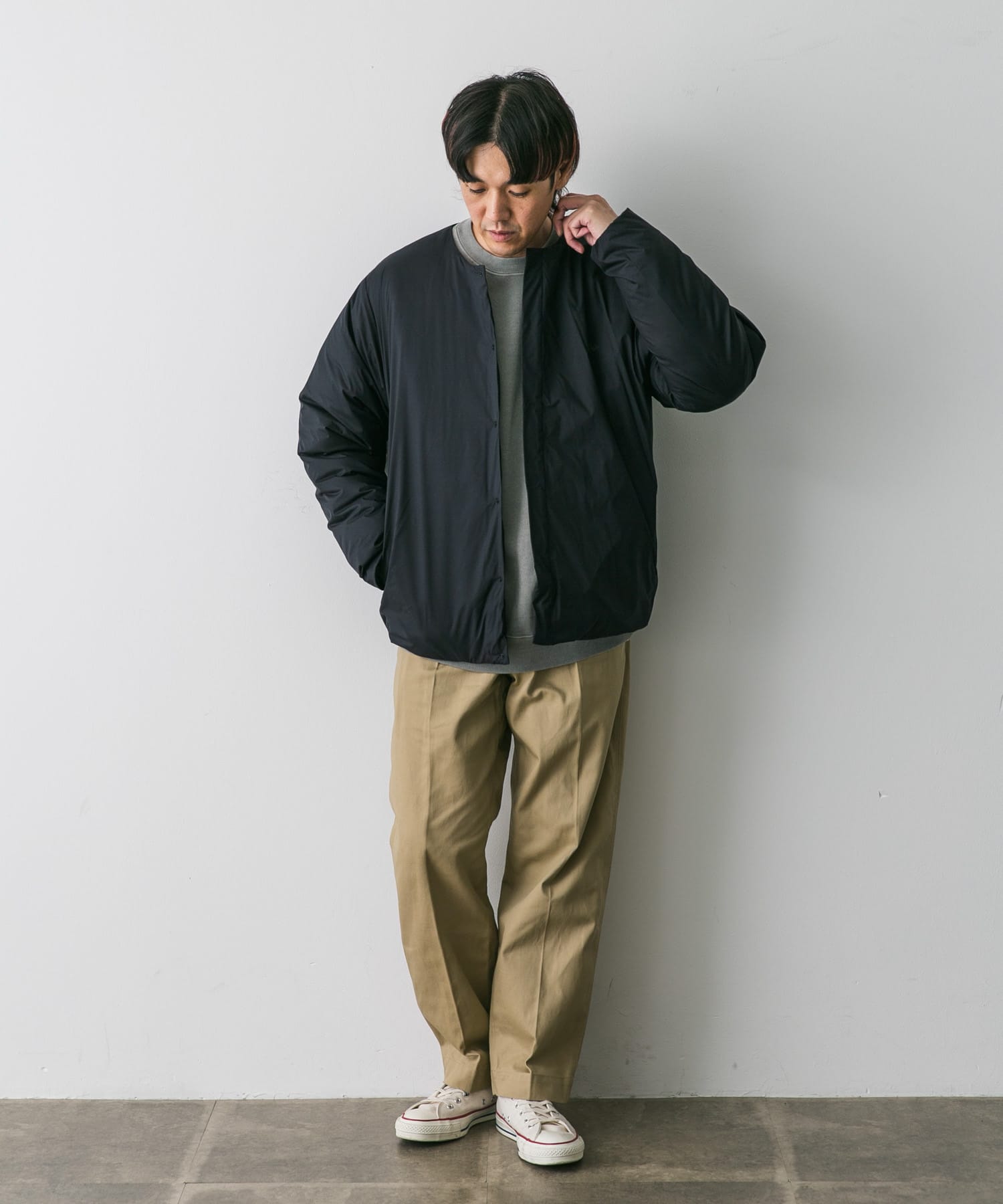 身長：172cm サイズ：L