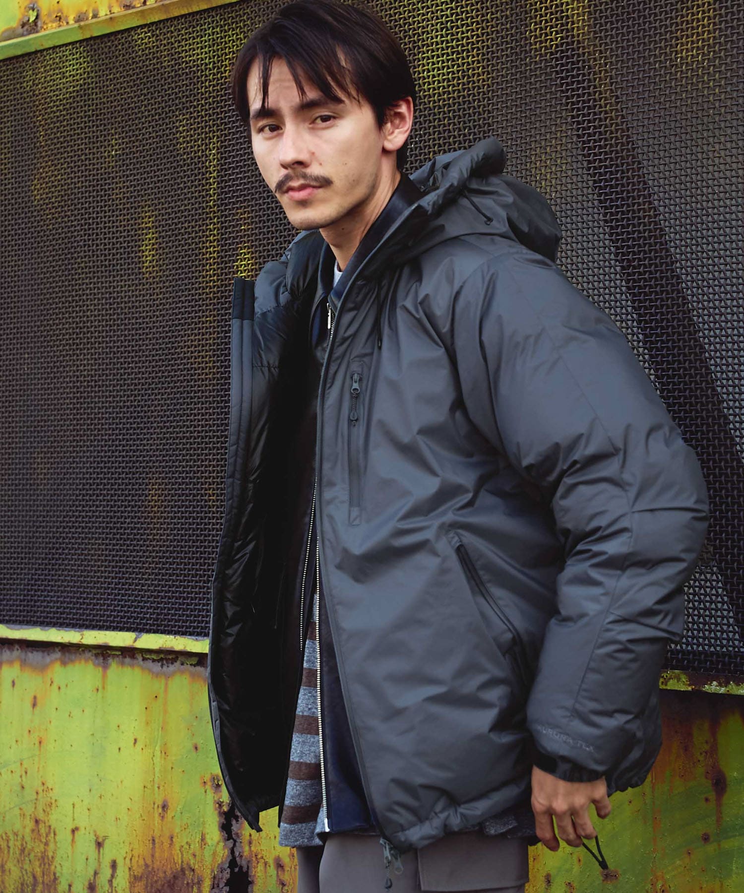 身長：175cm サイズ：L