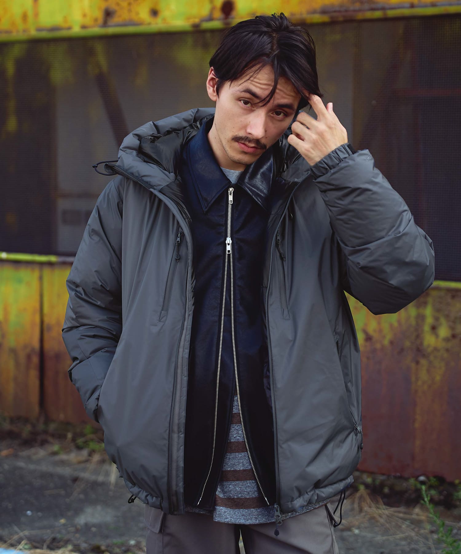 身長：175cm サイズ：L