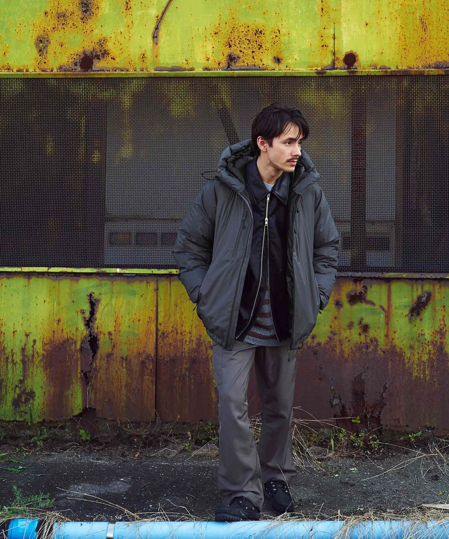 身長：175cm サイズ：L