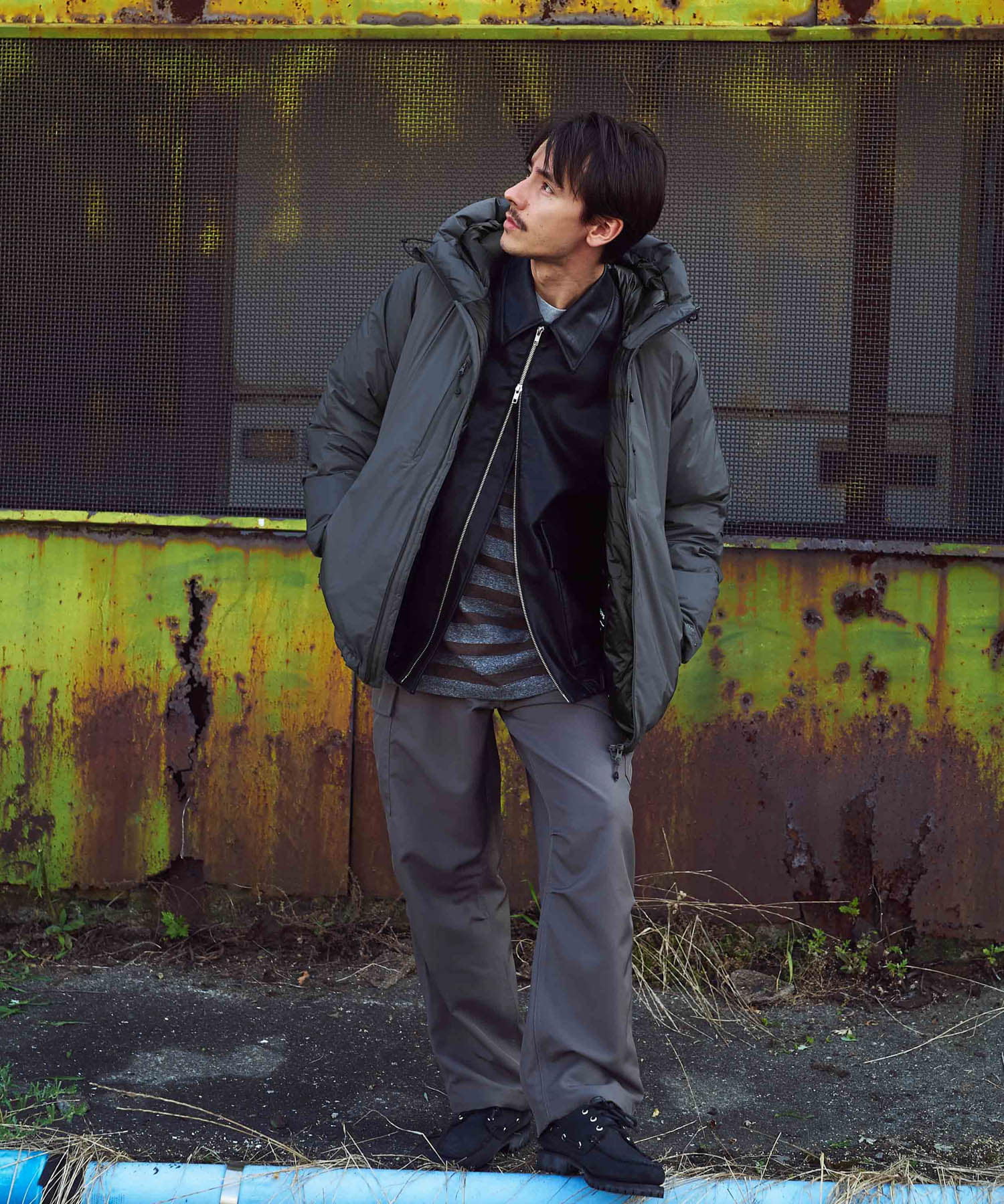 身長：175cm サイズ：L