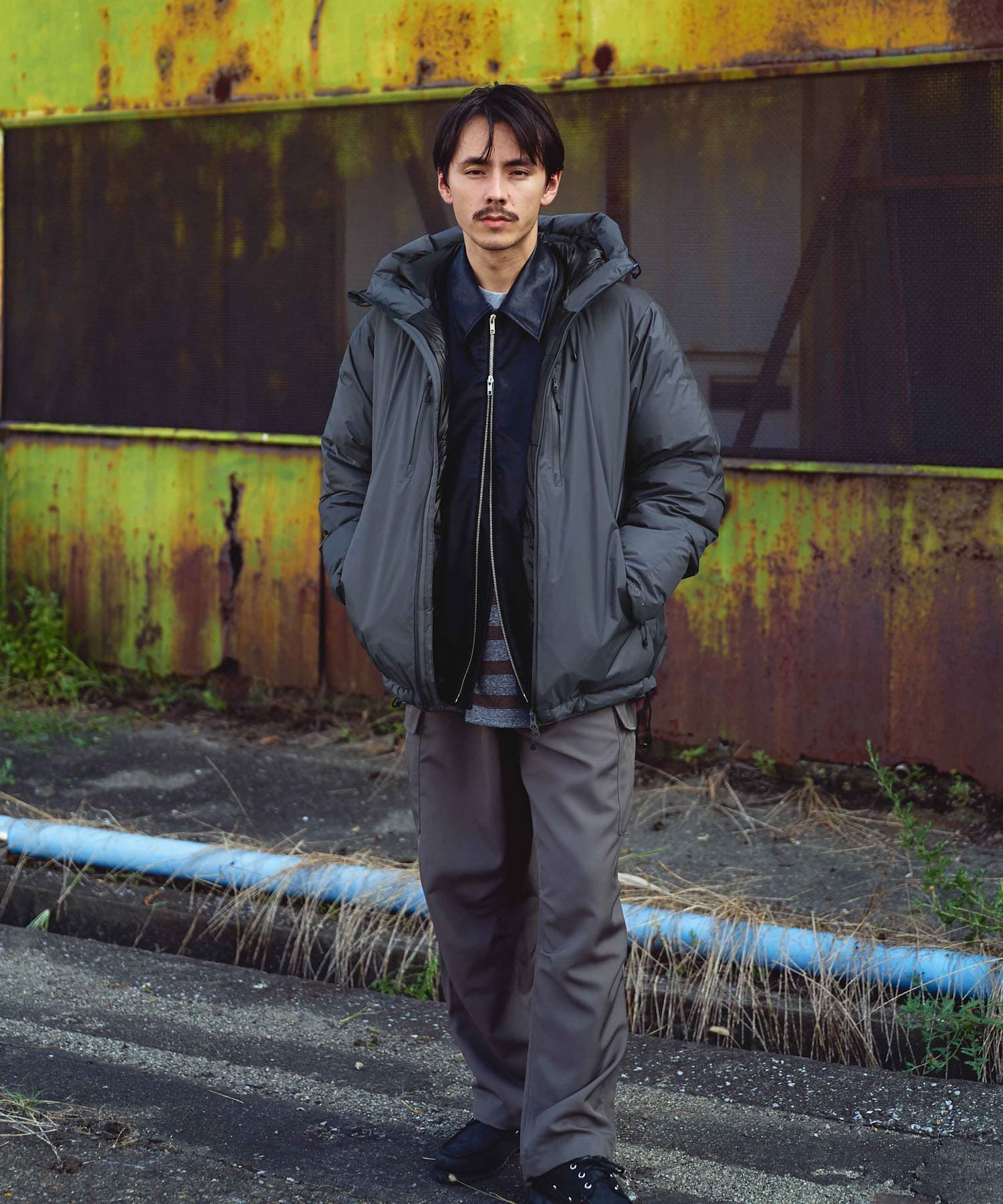 身長：175cm サイズ：L