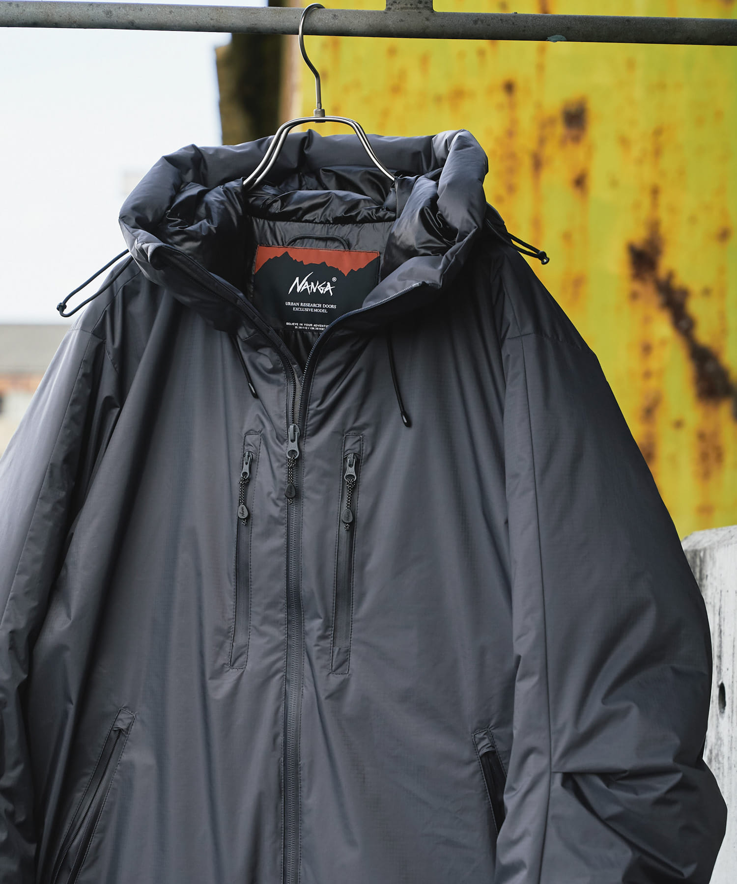 『別注』NANGA×DOORS　AURORA TEX DOWN PARKA Castlerock M