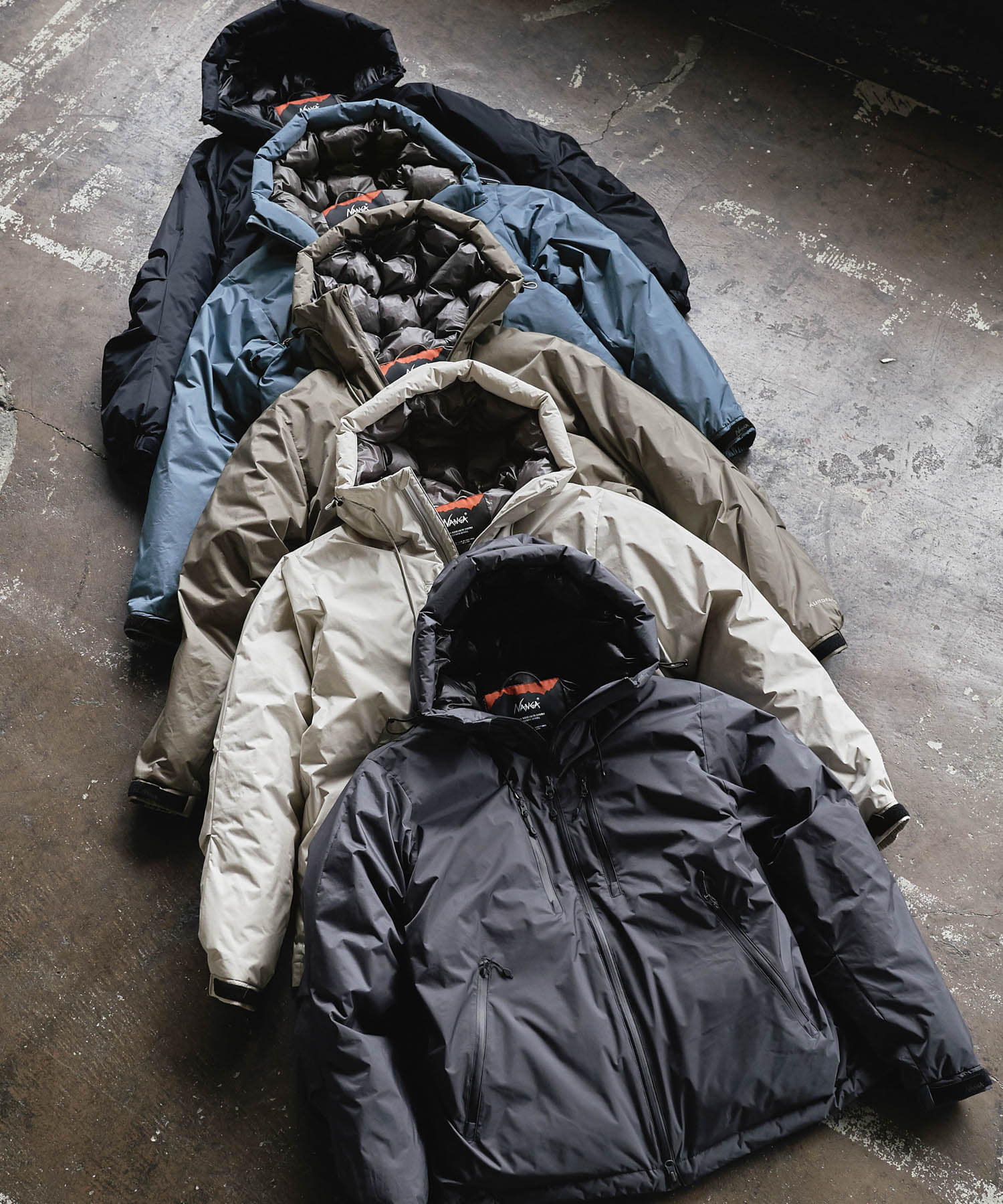 『別注』NANGA×DOORS　AURORA TEX DOWN PARKA Castlerock L