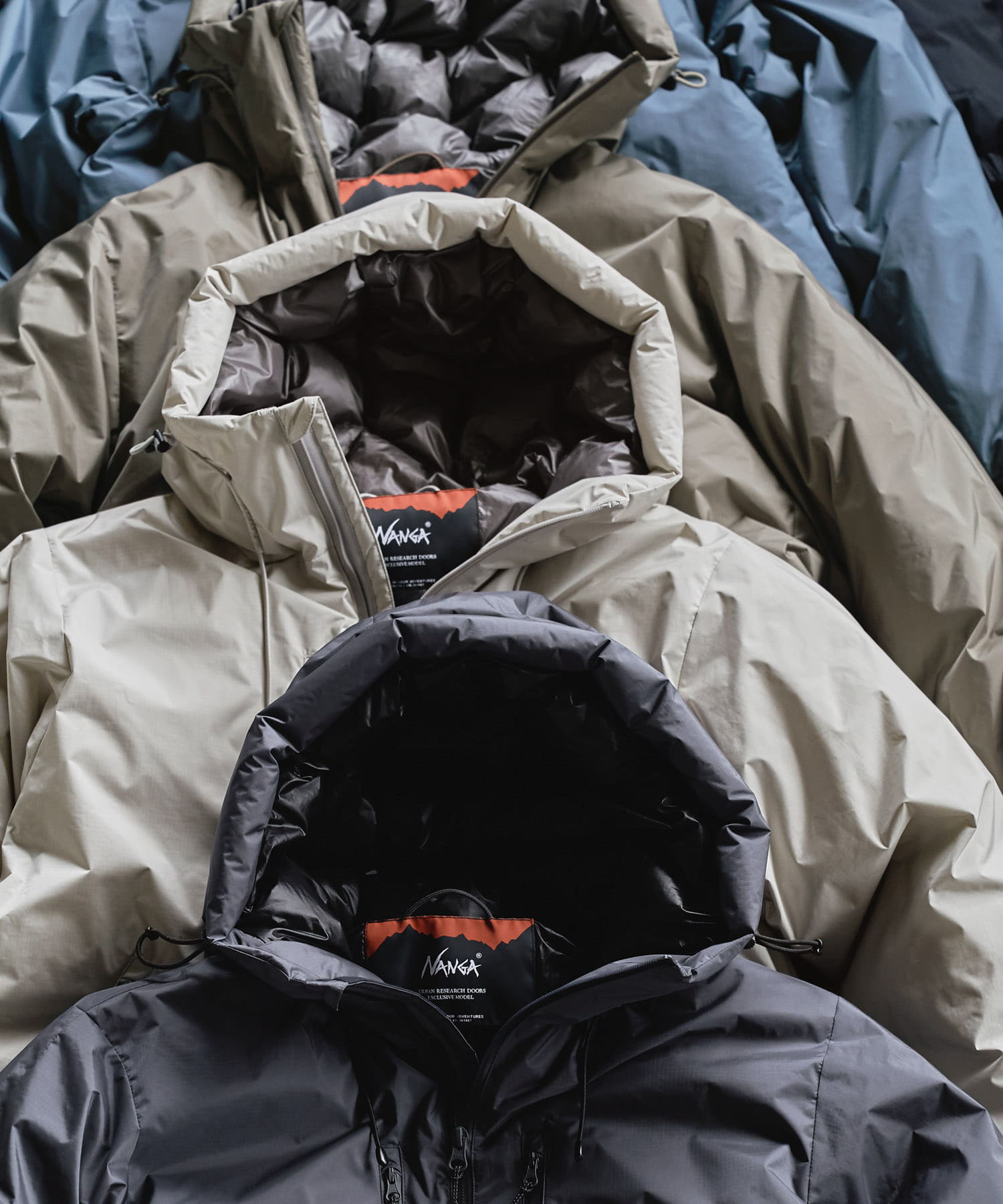 『別注』NANGA×DOORS　AURORA TEX DOWN PARKA Castlerock L