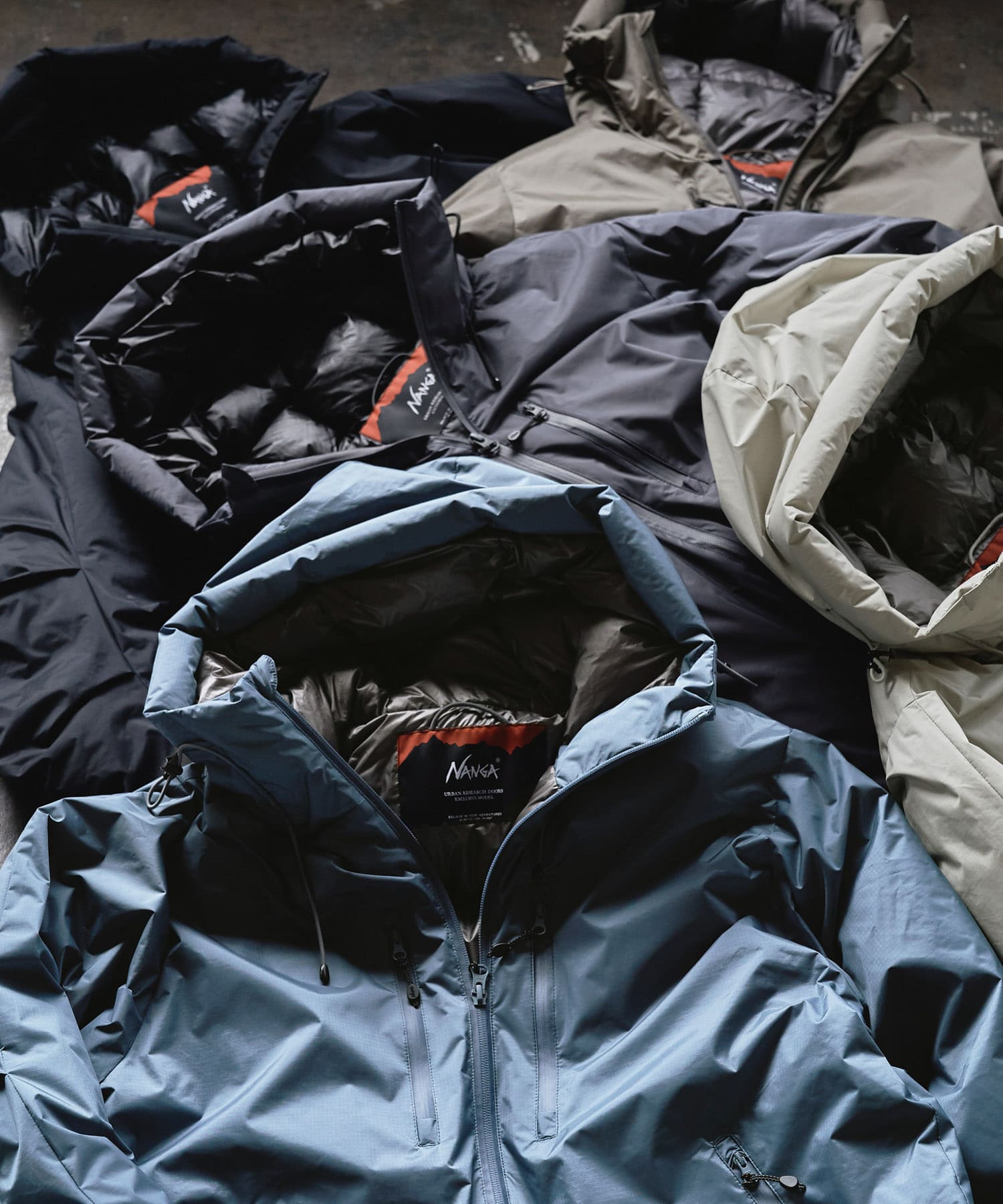 『別注』NANGA×DOORS　AURORA TEX DOWN PARKA Castlerock XL