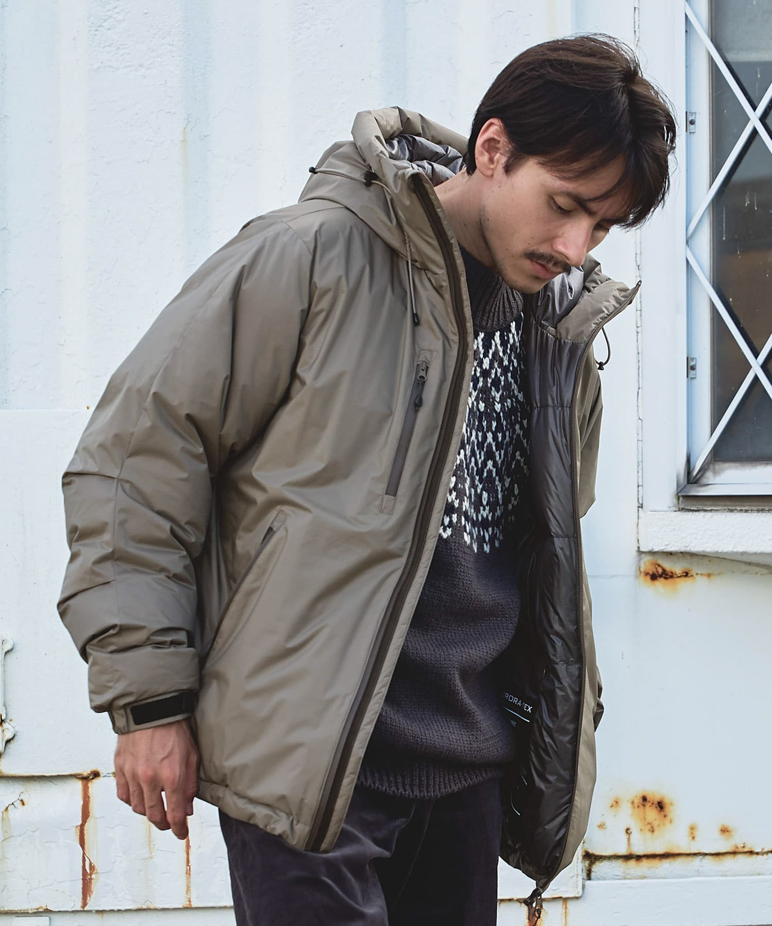 身長：175cm サイズ：L