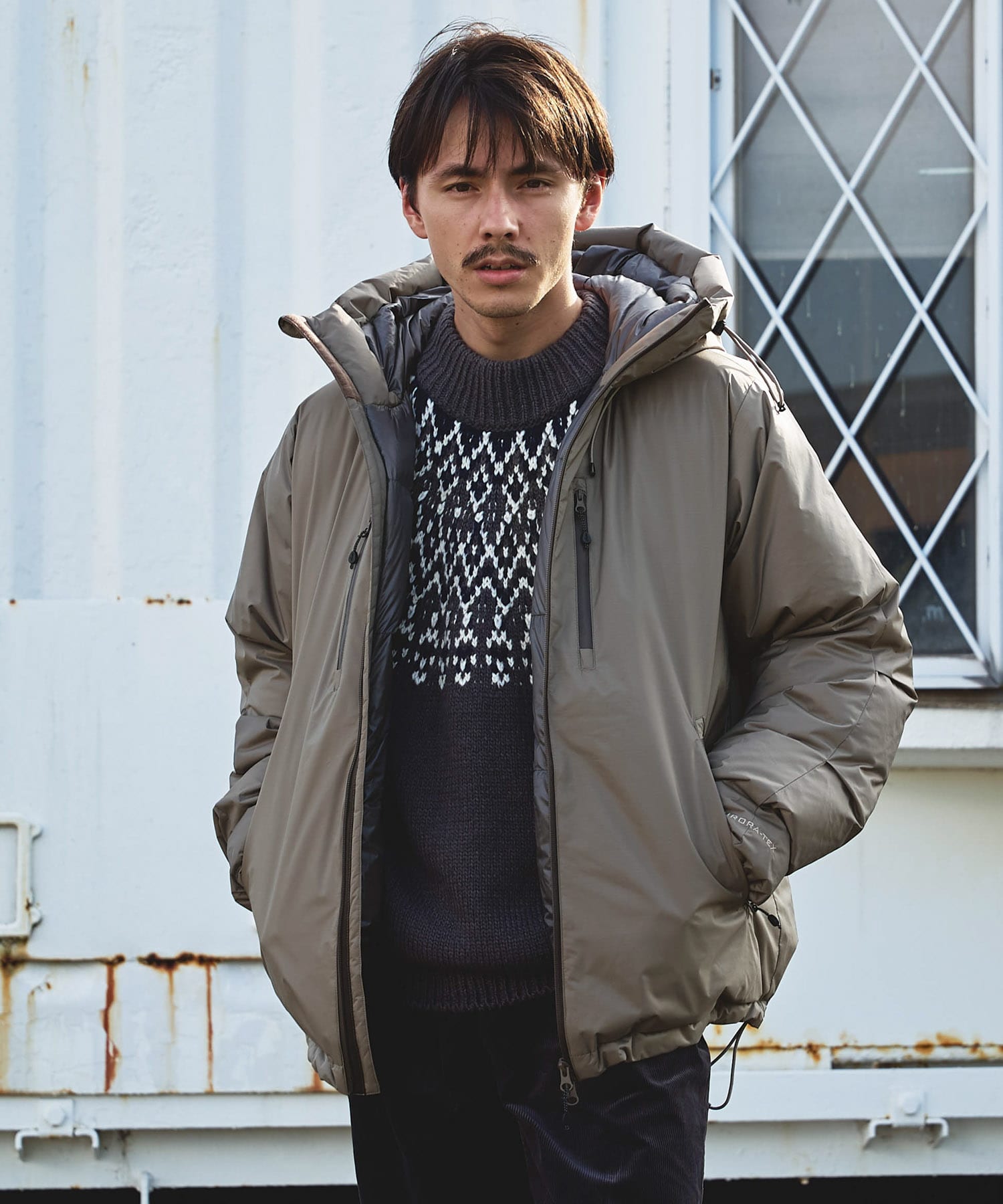 身長：175cm サイズ：L